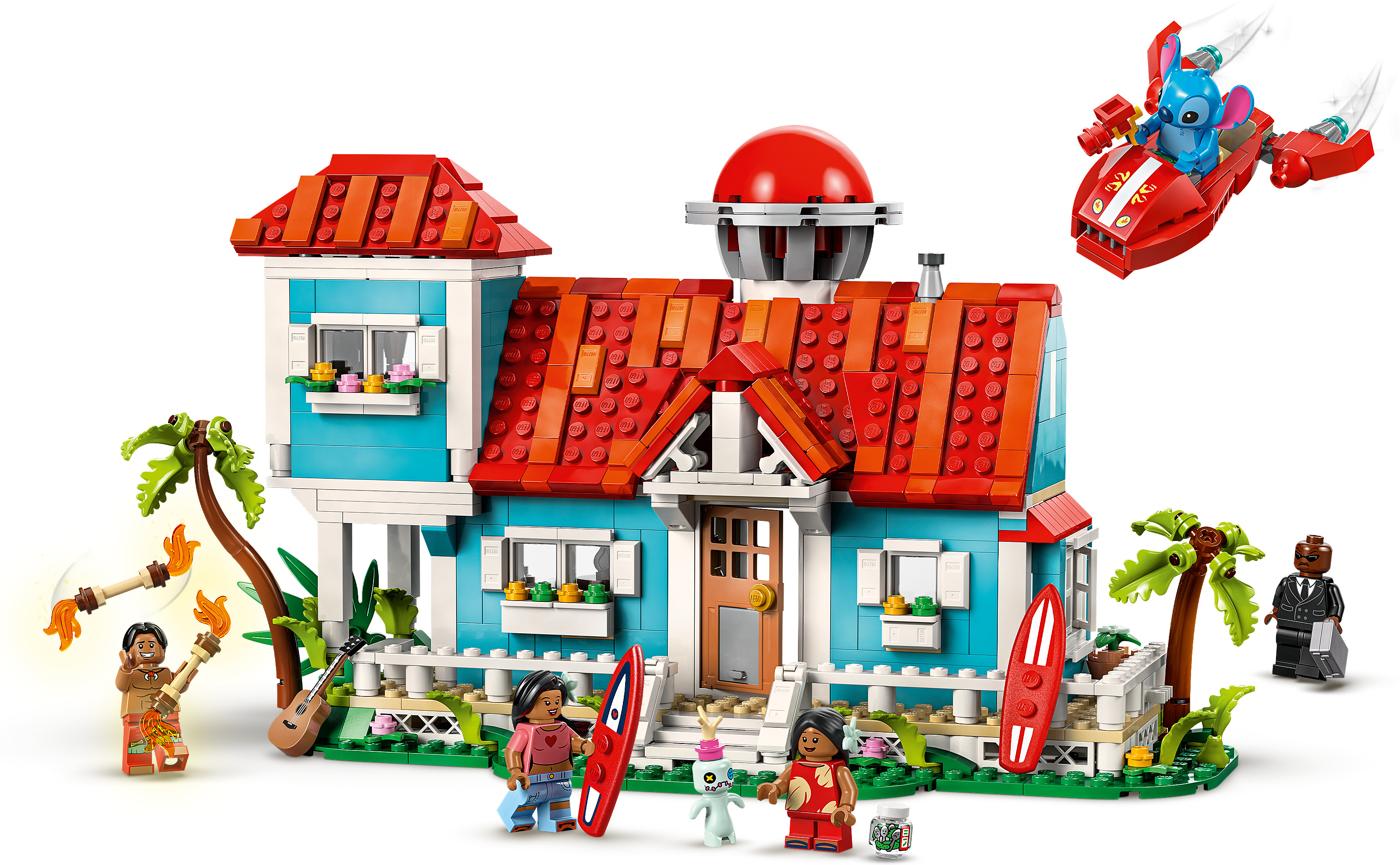 LEGO Disney Classic 43268 – Lilon ja Stitchin rantatalo 7 LEGO Disney Classic 43268 – Lilon ja Stitchin rantatalo - Image 7