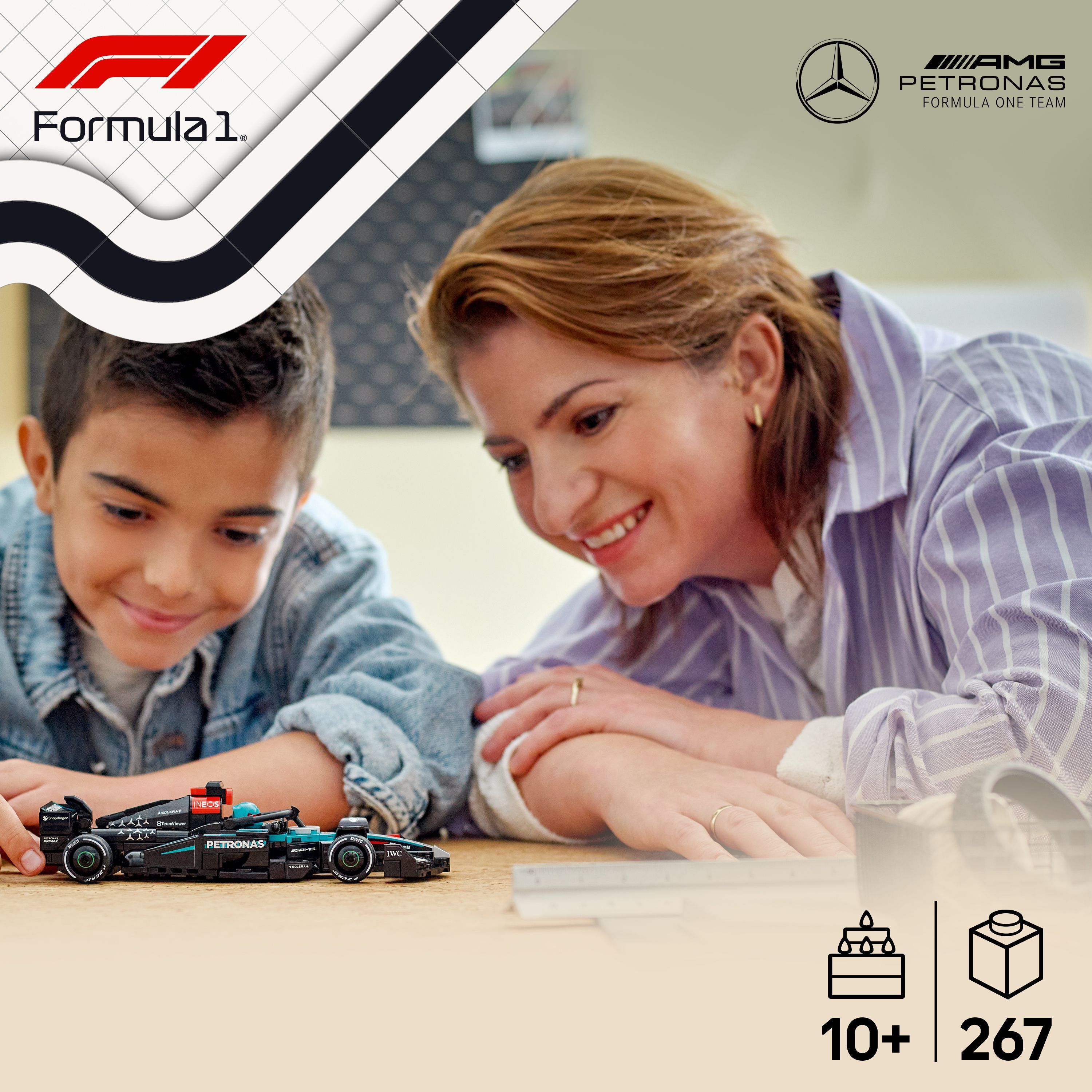 LEGO Speed Champions 77244 – Mercedes-AMG F1® W15 ‑kilpa-auto