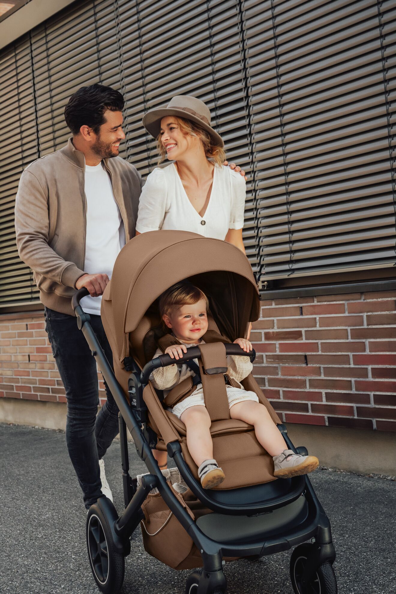 BRITAX RÖMER SMILE 5Z LUX -rattaat, Linen Grey