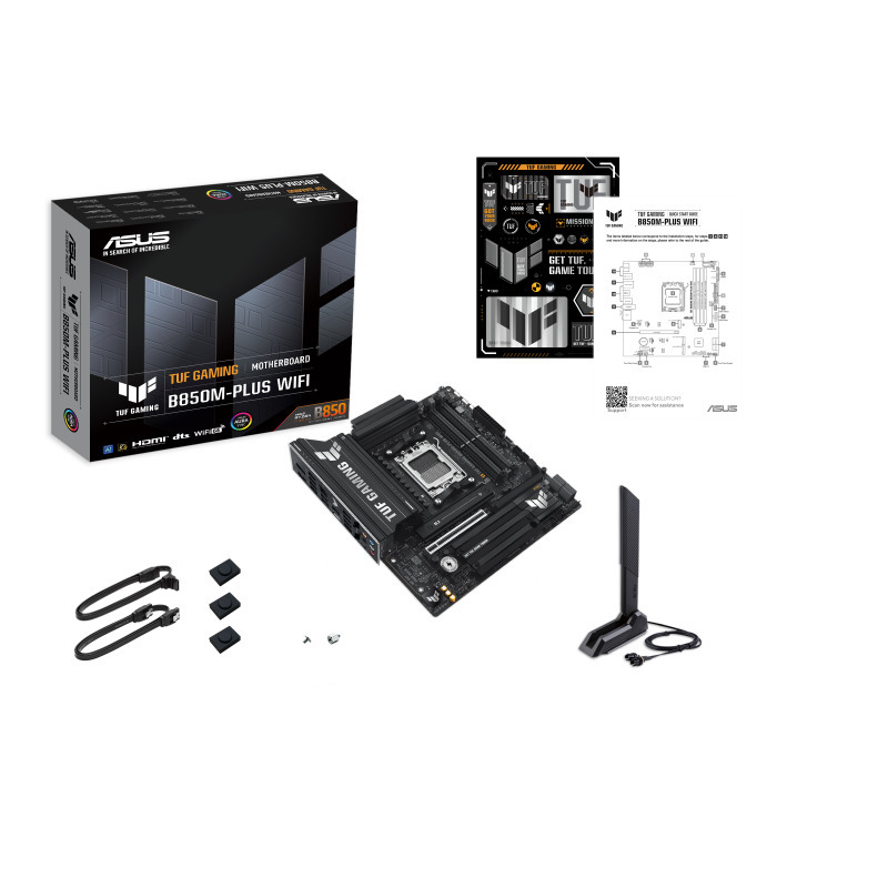 ASUS TUF GAMING B850M-PLUS WIFI AM5 Micro-ATX emolevy