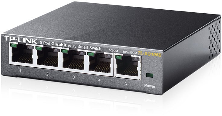 TP-LINK TL-SG105E -5-porttinen kytkin