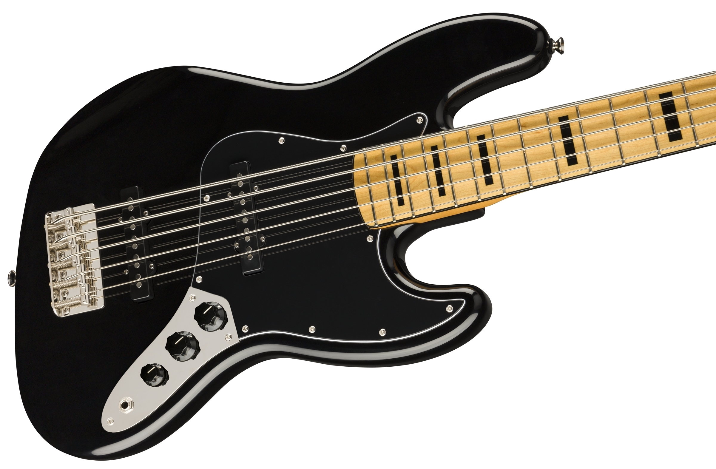 Squier Classic Vibe 70´s Jazz Bass V - 5-kielinen sähköbasso, Black