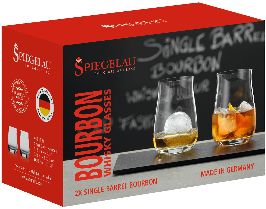 Spiegelau Single Barrel Bourbon -viskilasi, 2 kpl