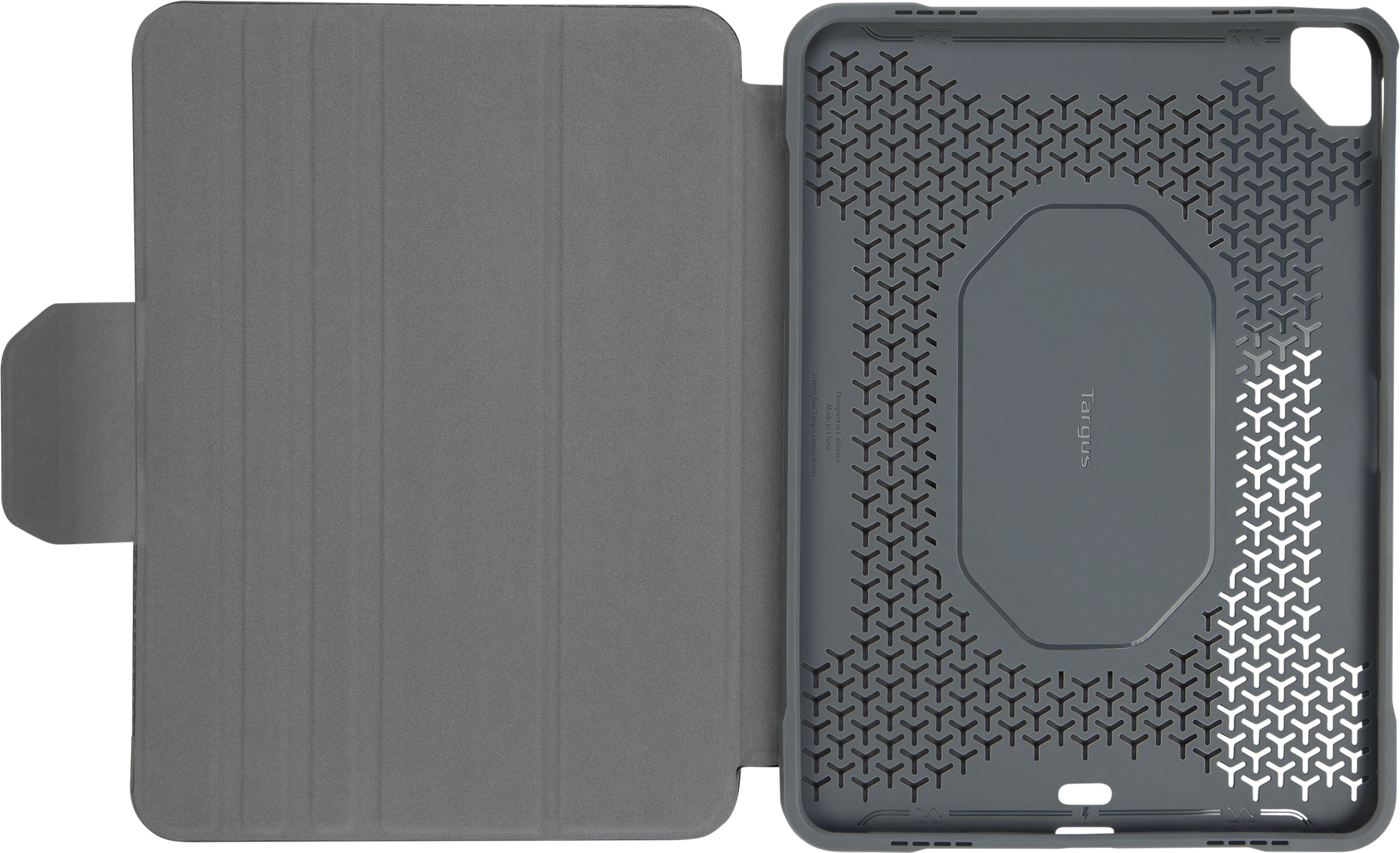 Targus Click-In -suojakotelo, Apple iPad Pro/Air 11”, iPad Air 10,9”, musta