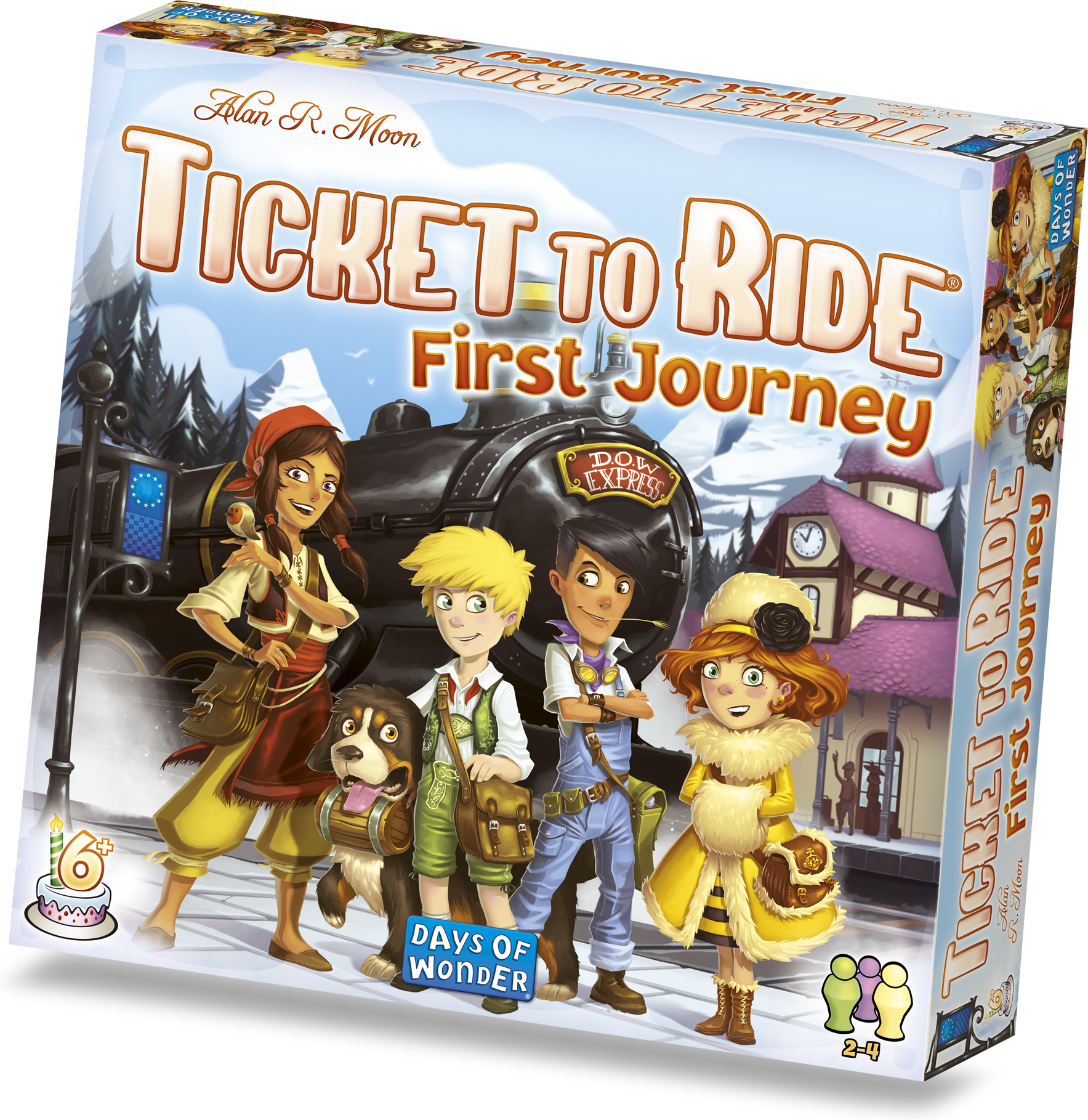 Ticket To Ride My First Journey -strategiapeli