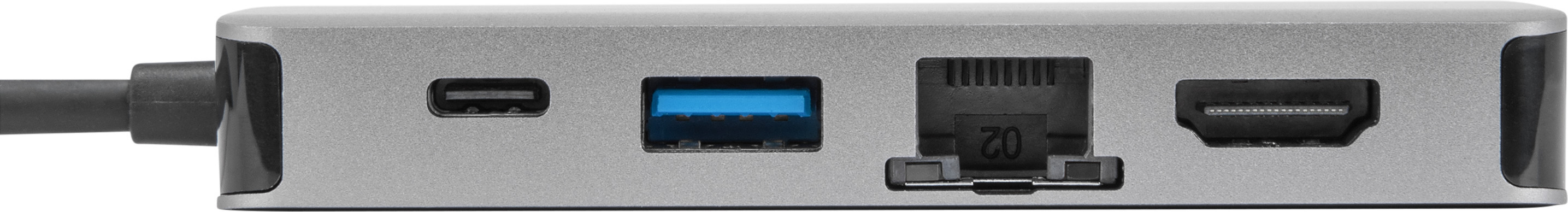 Targus USB-C-Hubi, 6 porttia