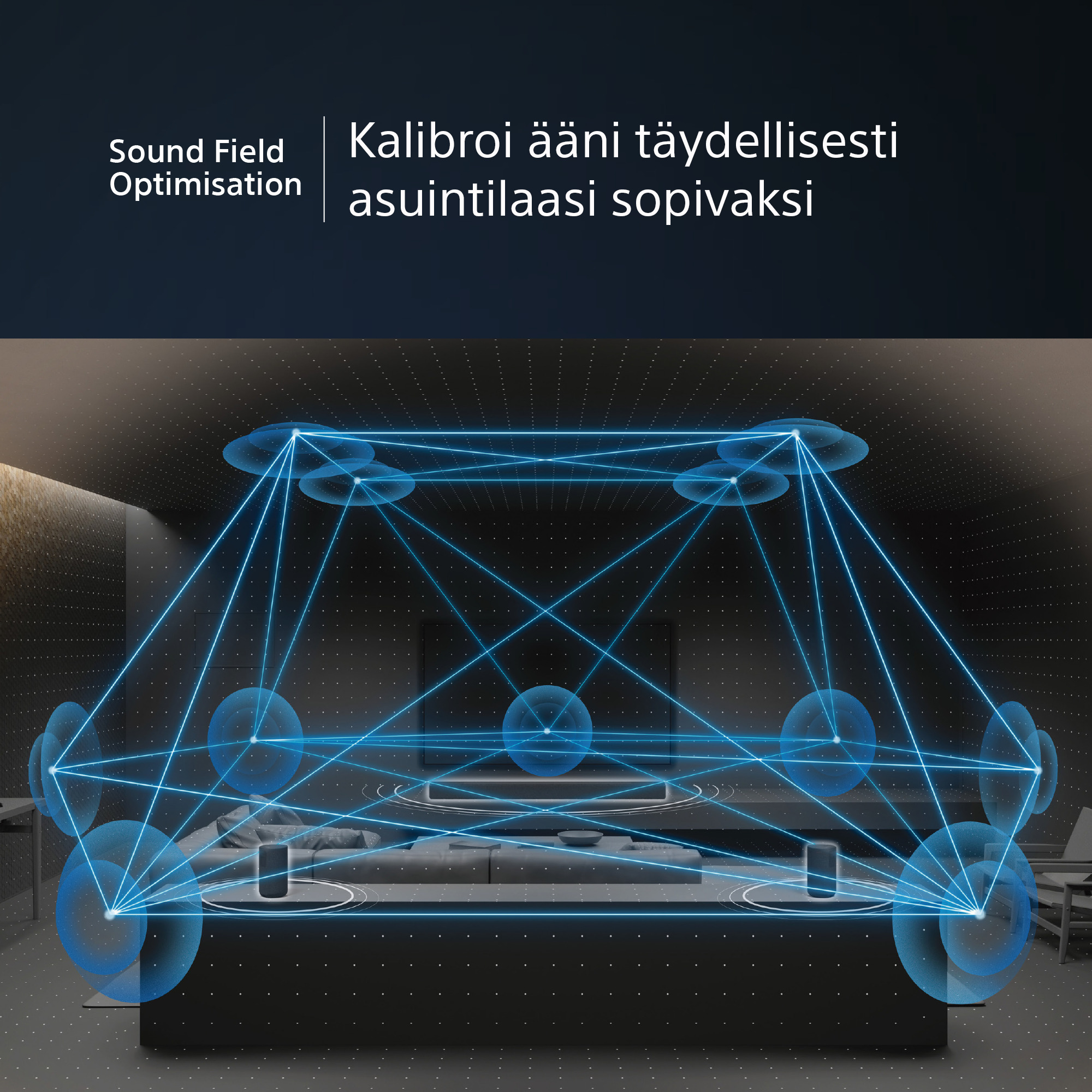 Sony HT-A3000 3.1 Dolby Atmos Soundbar -äänijärjestelmä