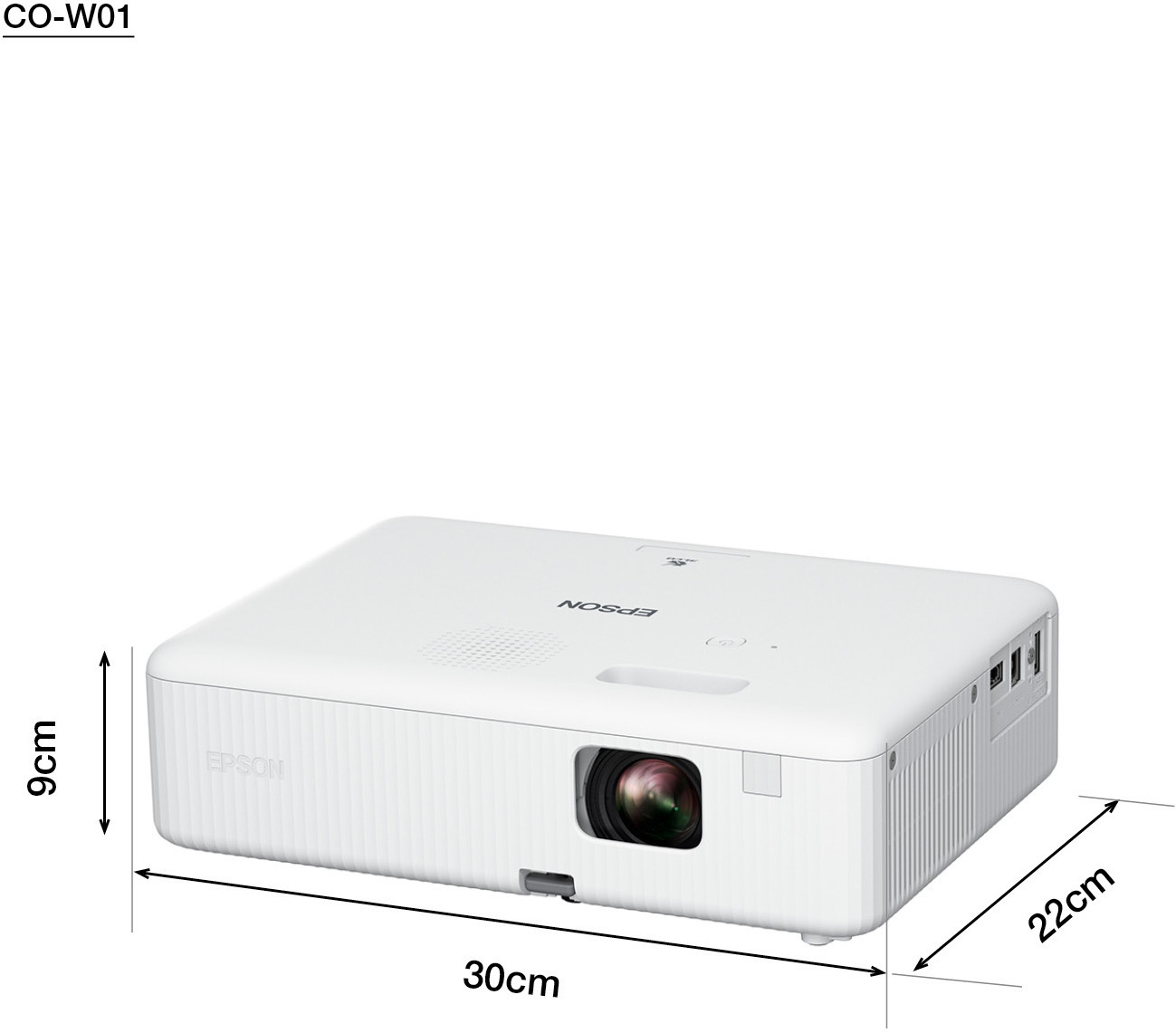 Epson CO-FH02 3LCD Full HD -projektori, kotiin tai toimistoon