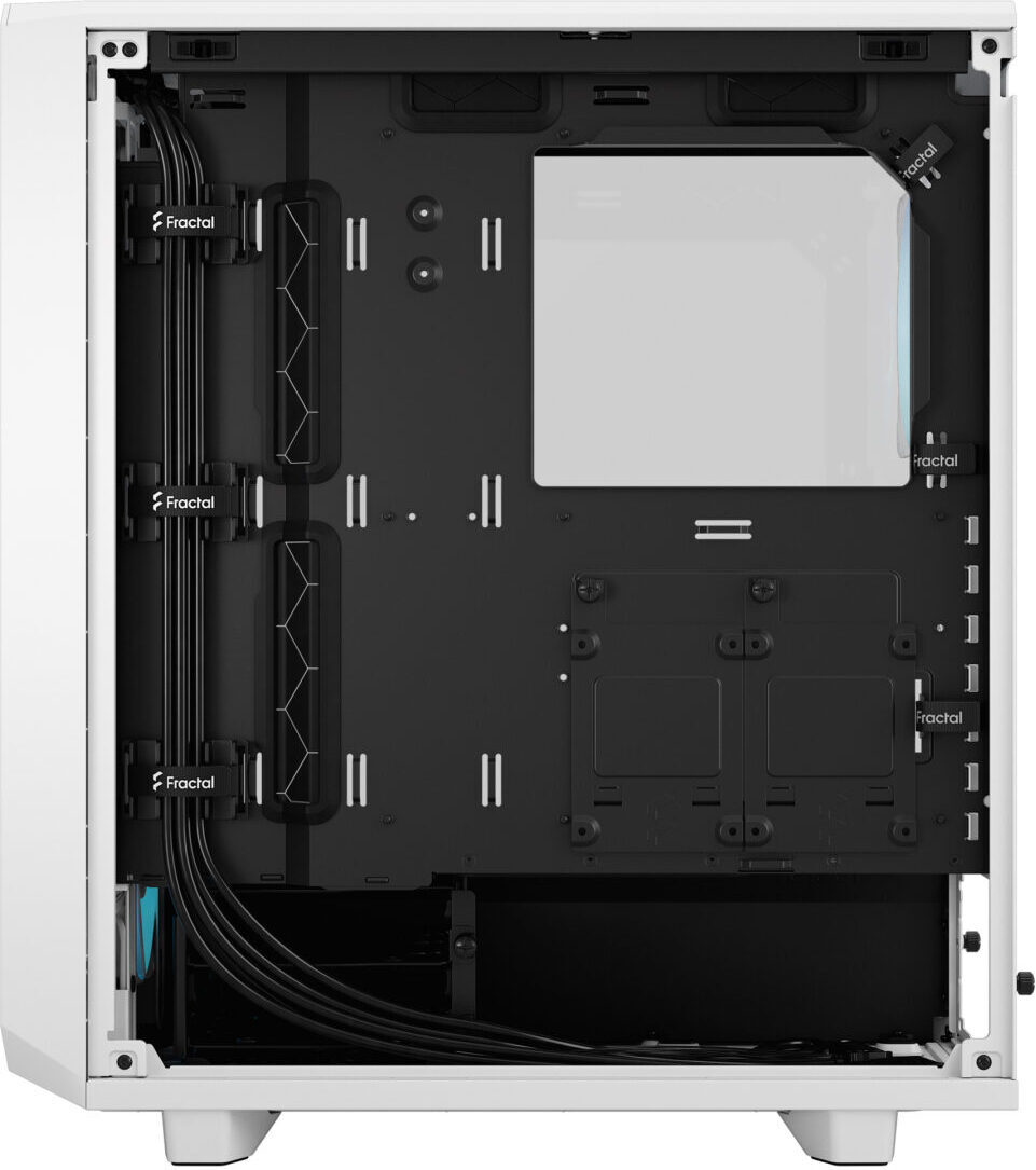 Fractal Design Meshify 2 Compact RGB ATX-kotelo ikkunalla valkoinen