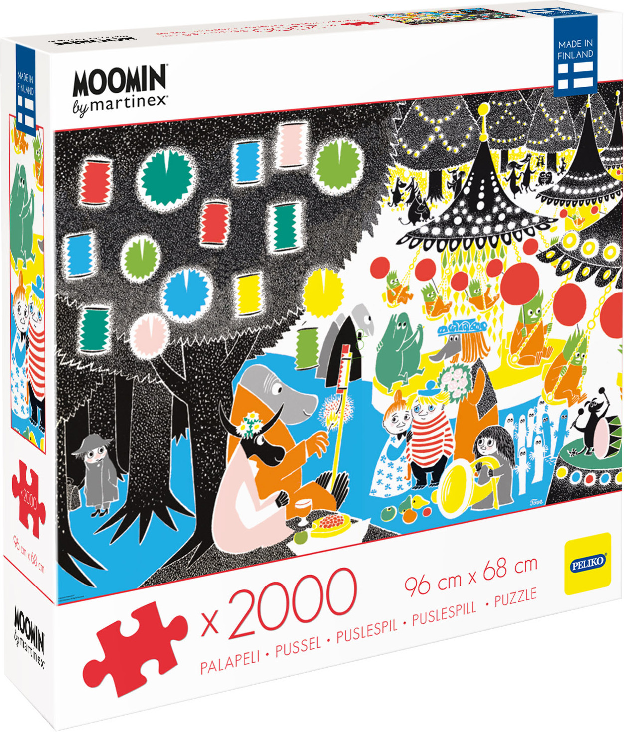 Muumi -puzzle, 2000 pieces (40855382) 