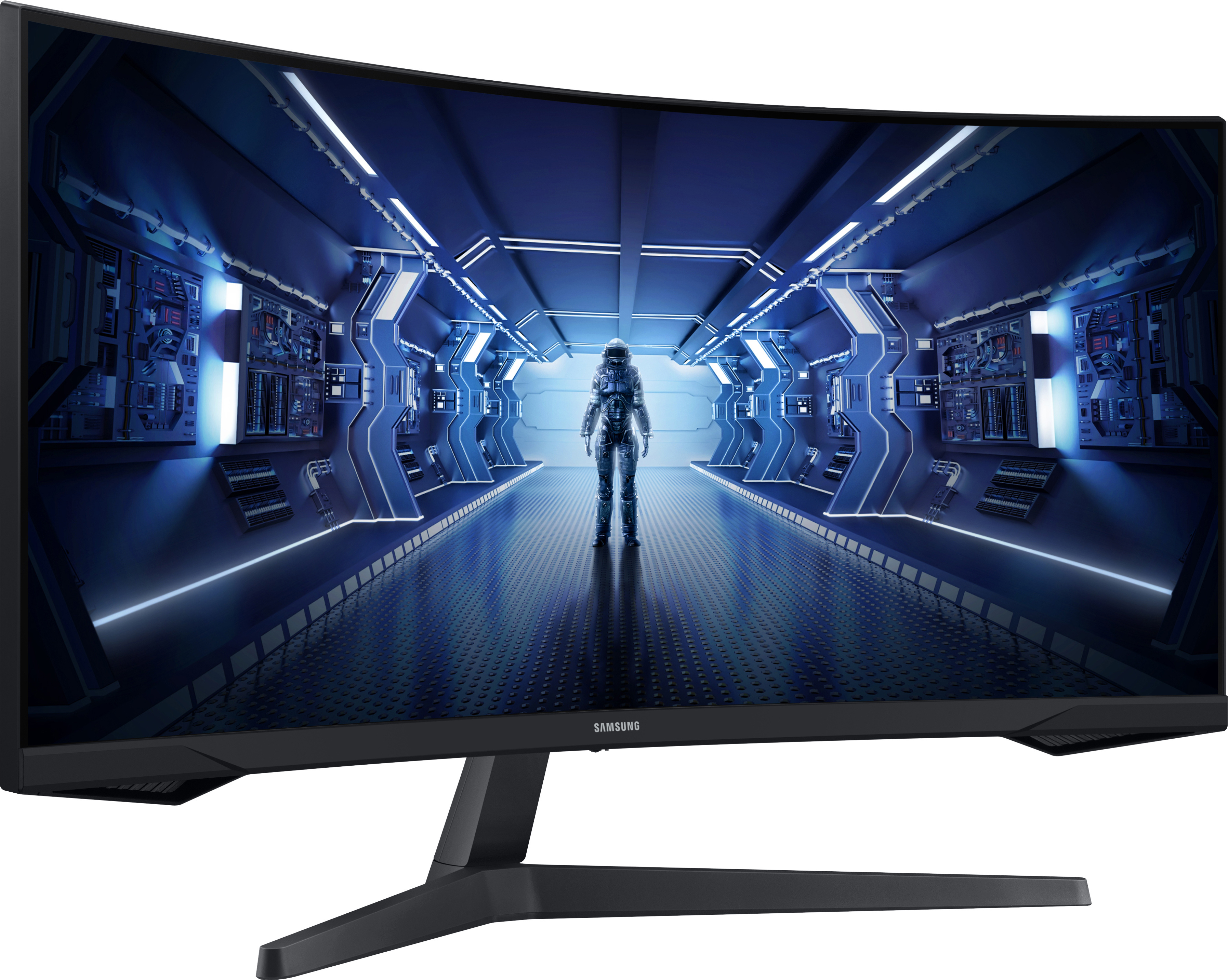 Samsung Odyssey G5 (C34G55) 34" WQHD -kaareva pelinäyttö