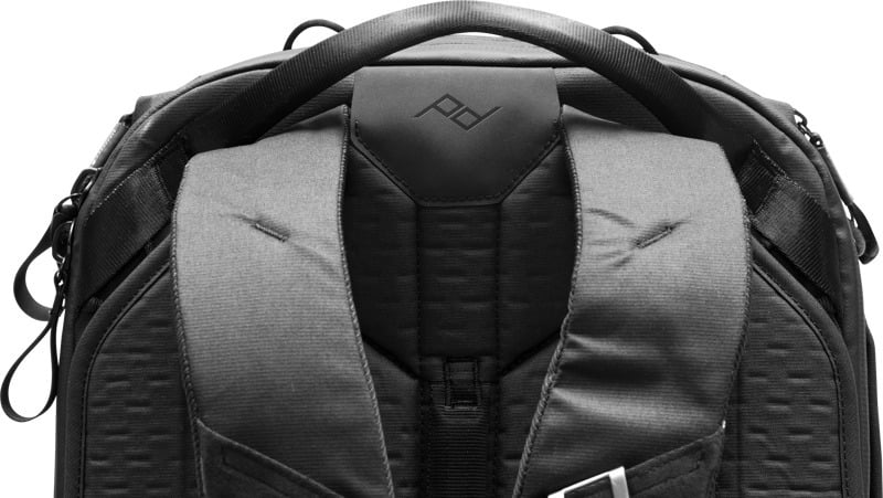 Peak Design Travel Backpack 45L -päiväreppu, musta