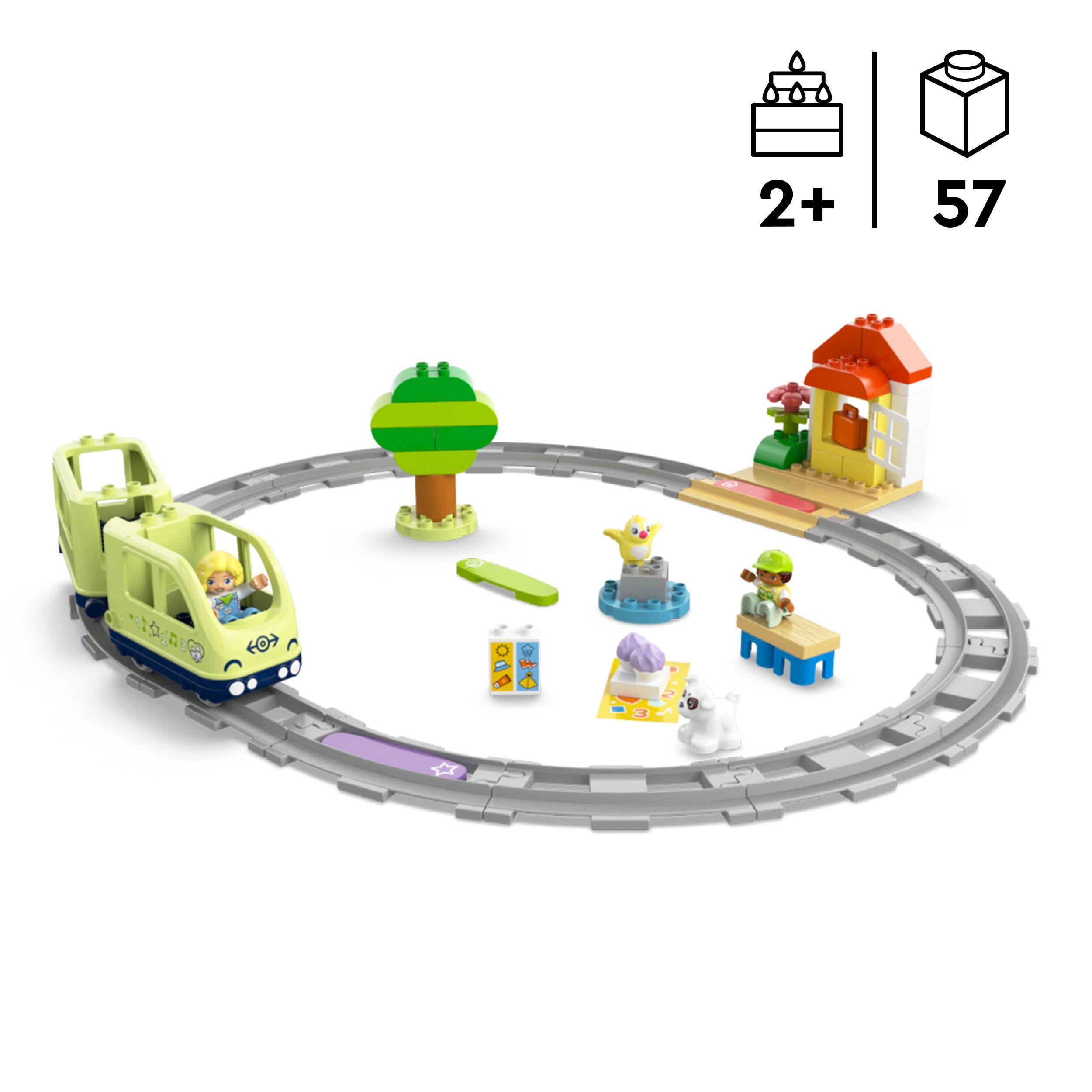 LEGO DUPLO Town 10427 – Interaktiivinen seikkailujuna