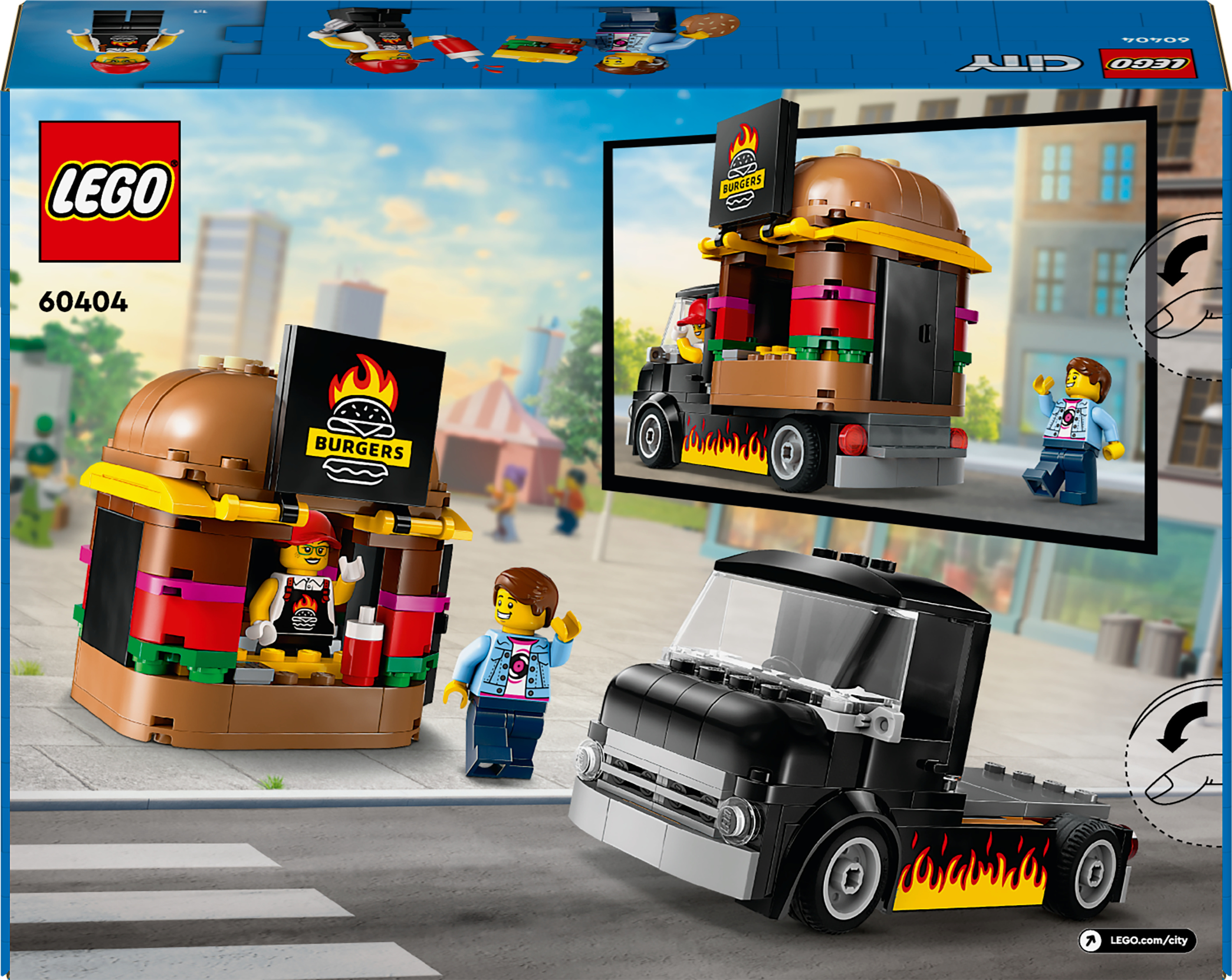 LEGO City Great Vehicles 60404  - Hampurilaisauto