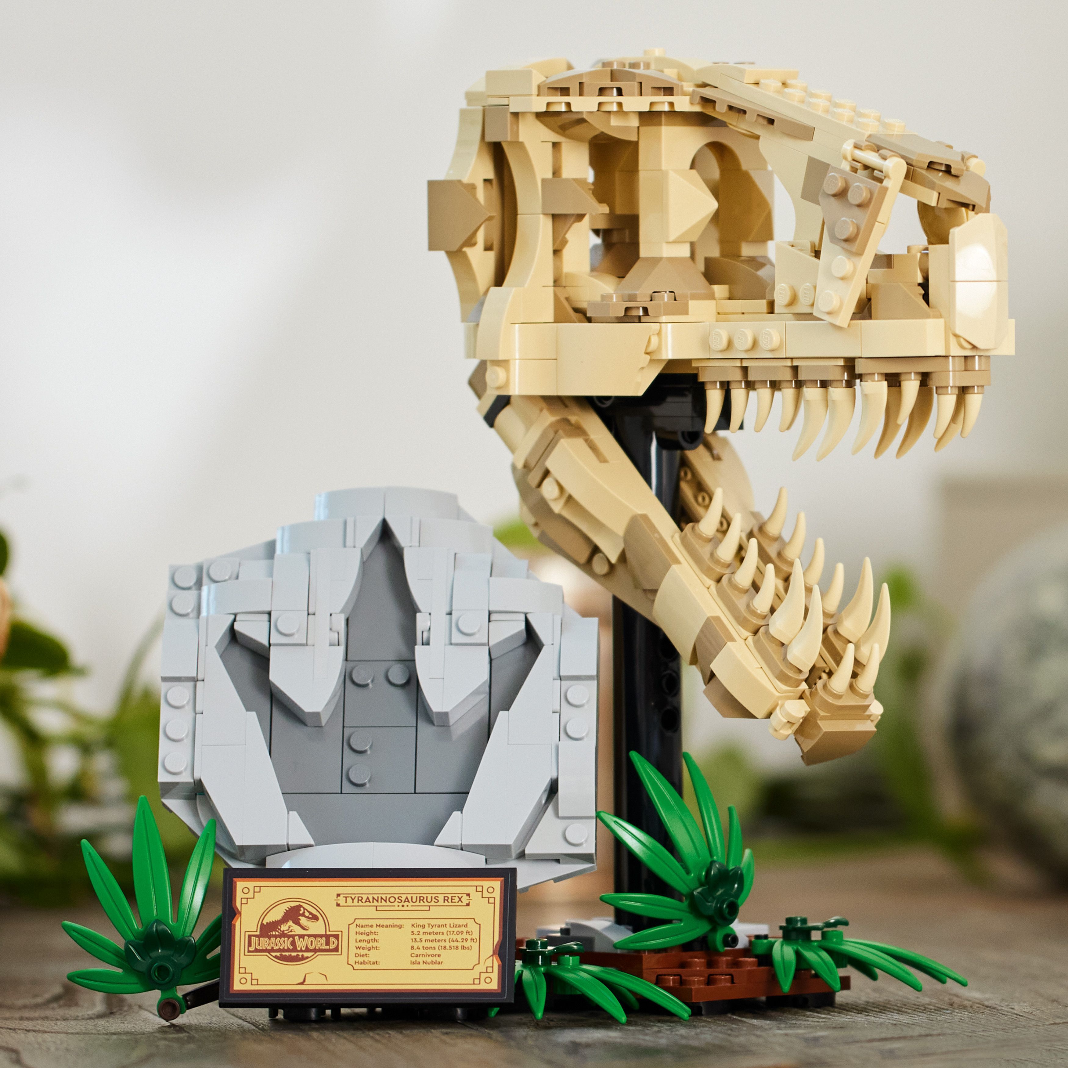 LEGO Jurassic World 76964  - Dinosaurusfossiilit: T. rexin pääkallo