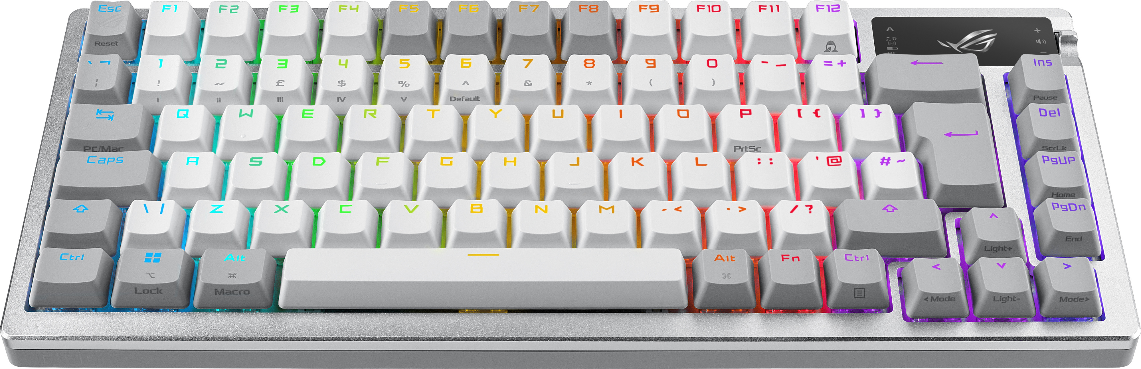Asus ROG Azoth -pelinäppäimistö, valkoinen