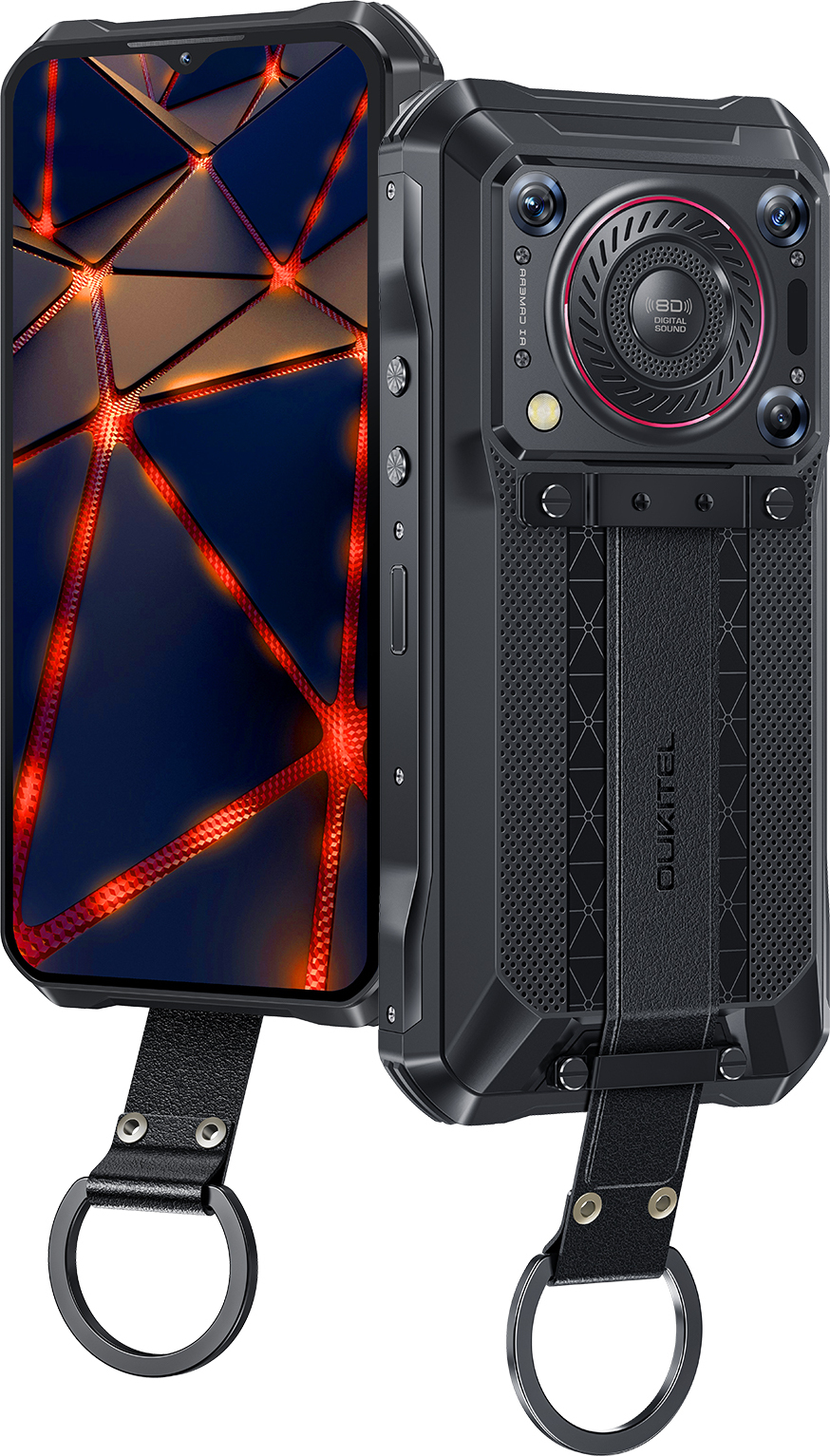 Oukitel WP33 Pro 5G -puhelin, 256/24 Gt, musta 4 Oukitel WP33 Pro 5G -puhelin, 256/24 Gt, musta - Image 4