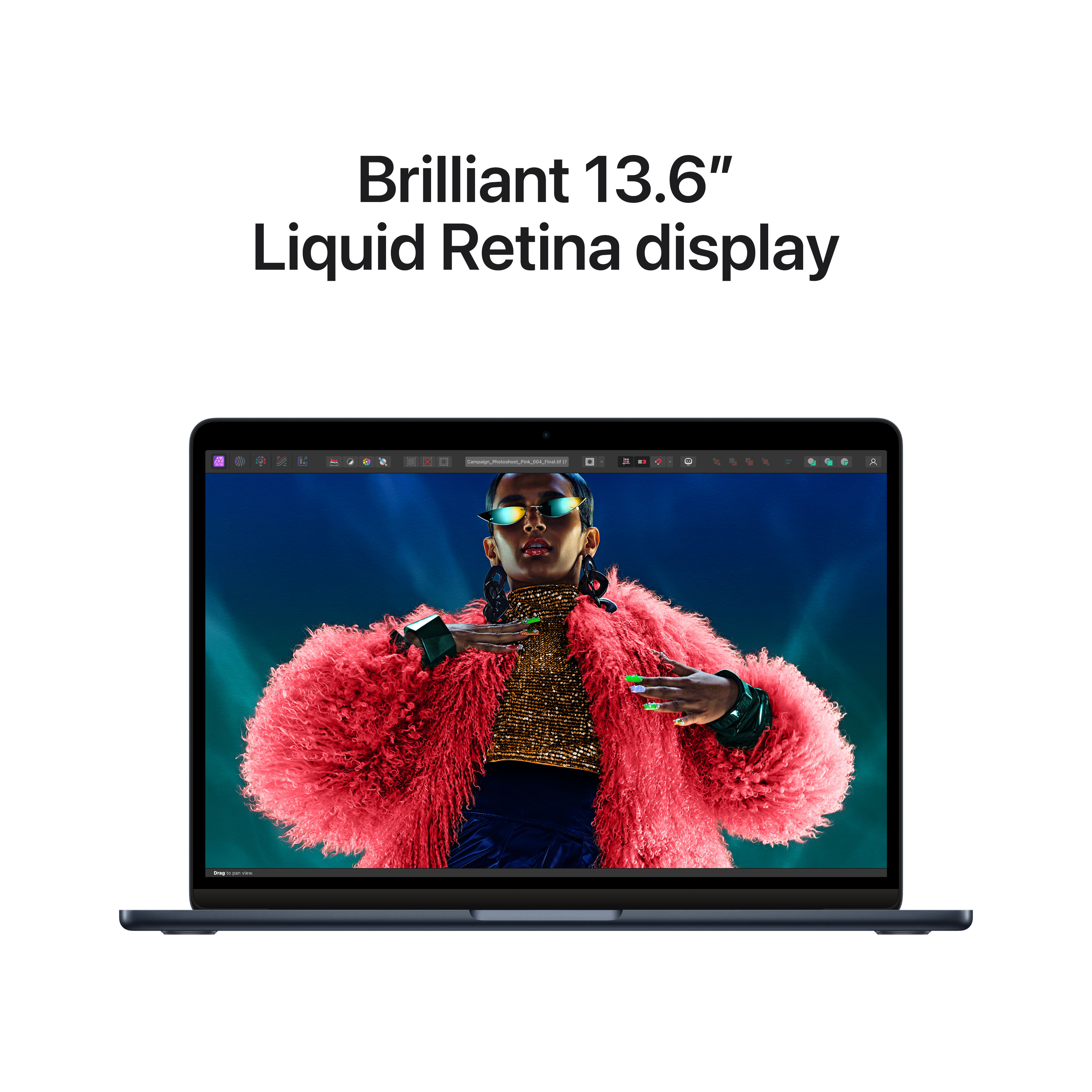Apple MacBook Air 13" M3 16 Gt, 512 Gt 2024 -kannettava, keskiyö (MXCV3)