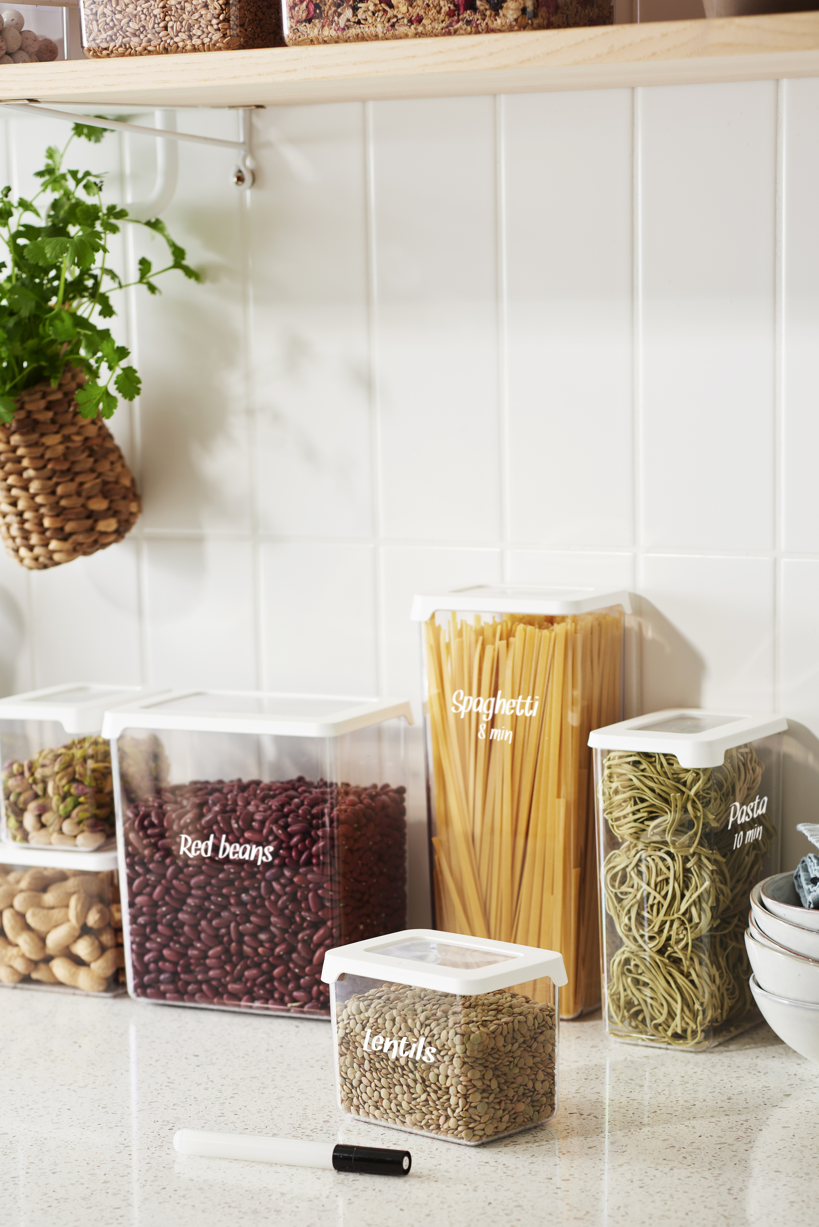 SmartStore Vision säilytysrasiasetti, 4 x 2.25L