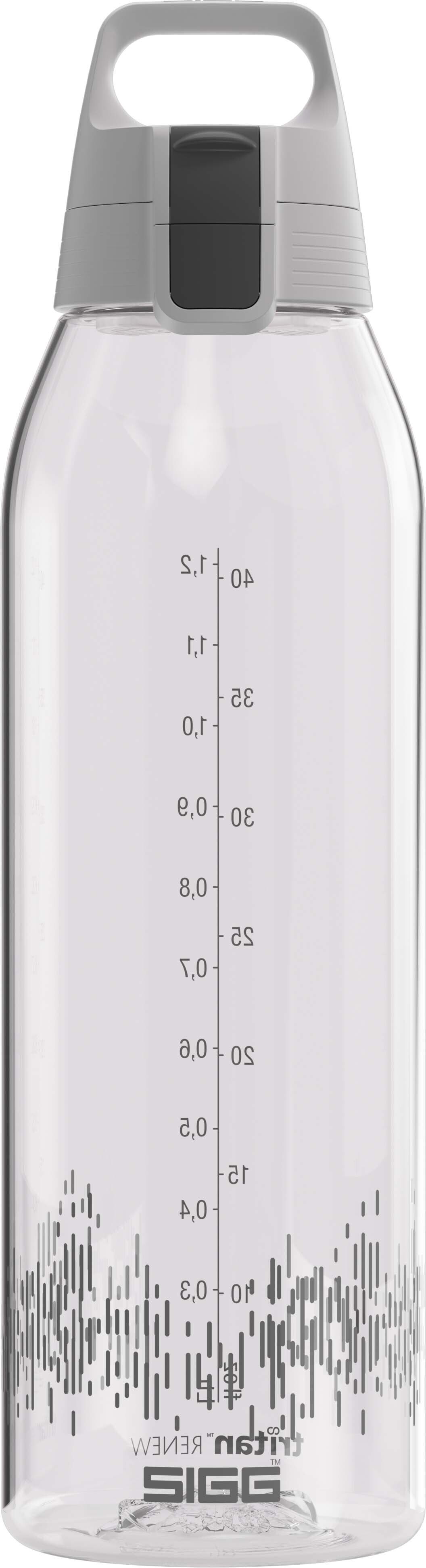 Stainless Steel Water Bottle Kids SIGG Shield ONE 1.0L Geborsteld Waterfles | Waterfle éénhandscap Shield One