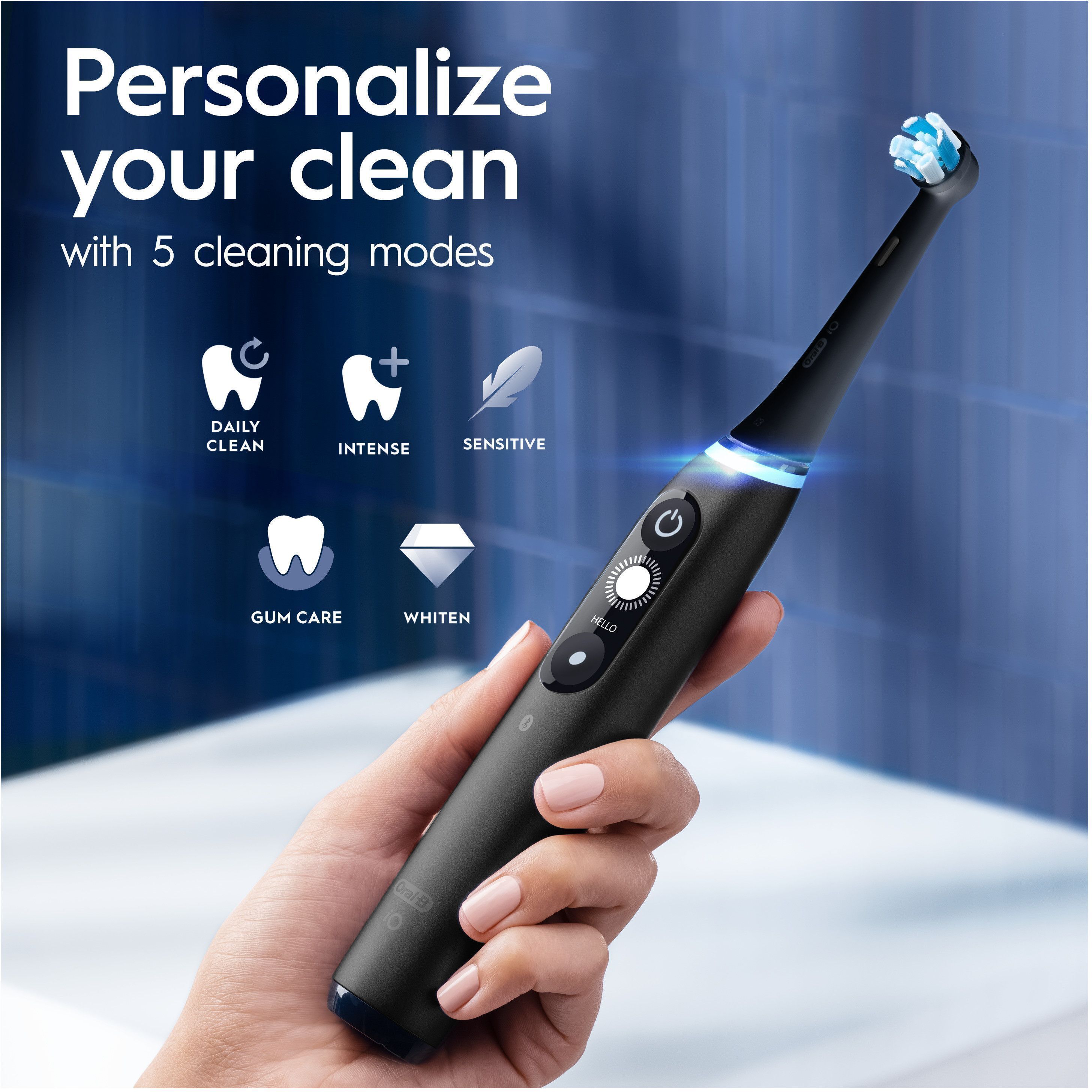 Oral-B iO Series 7s sähköhammasharja, musta