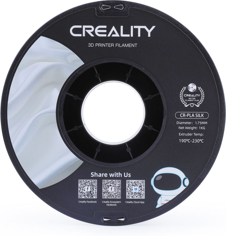 Creality CR-PLA Silk -filamentti 3D-tulostimeen, 1,75 mm, sininen