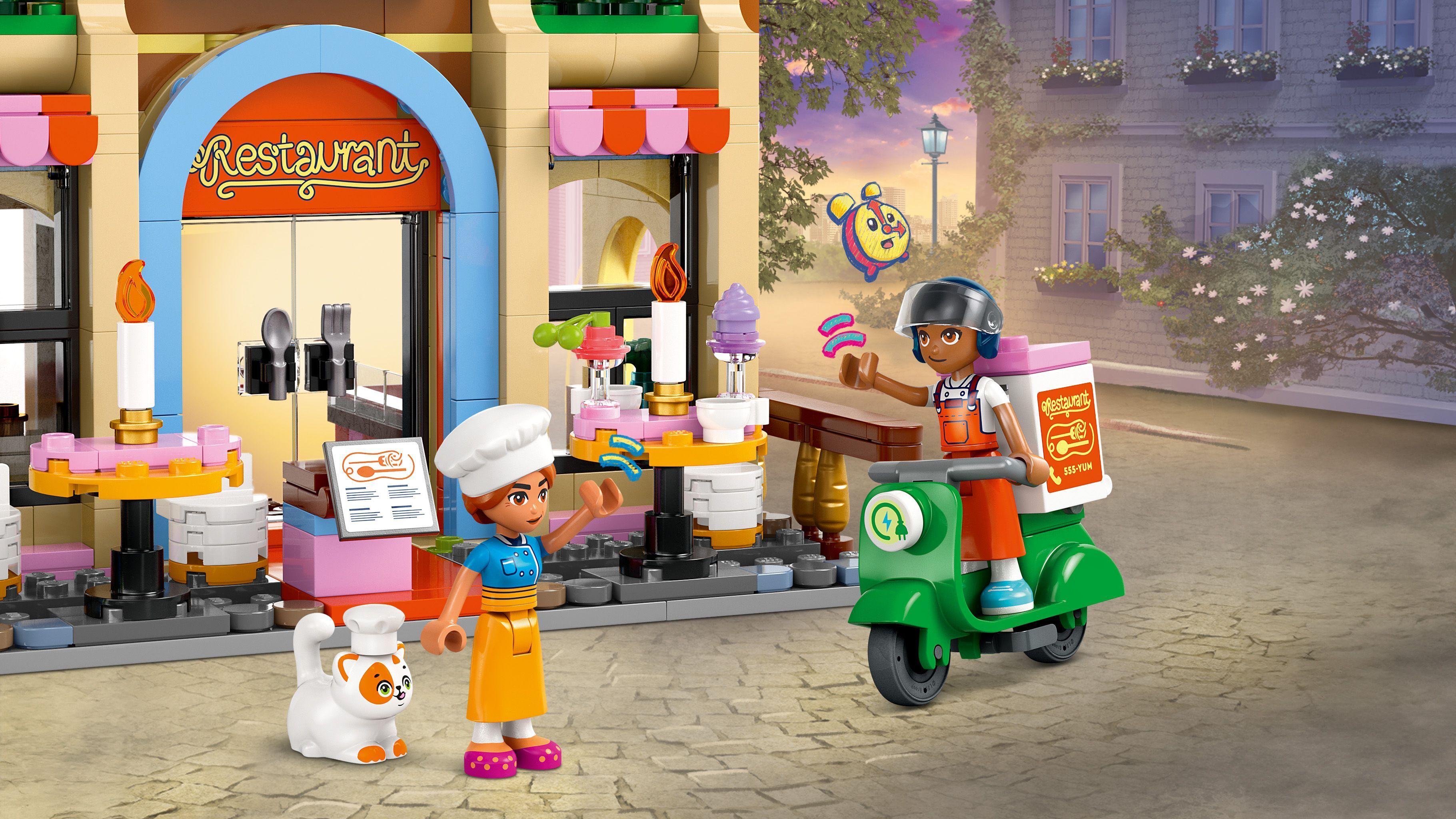 LEGO Friends 42655 – Ravintola-alan oppilaitos