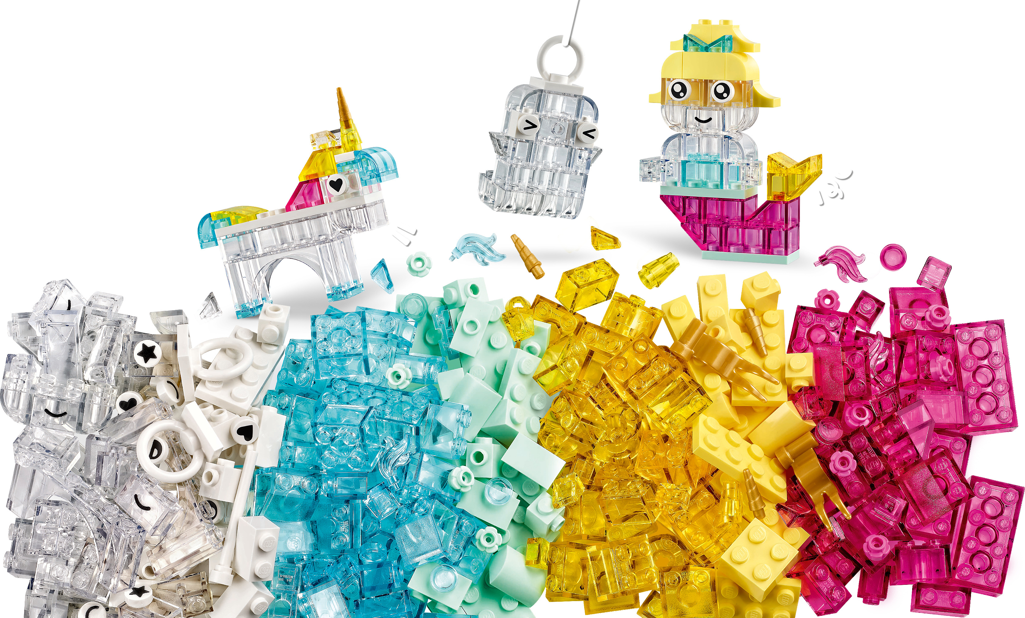 LEGO Classic 11040 – Läpinäkyvien palikoiden taikalaatikko