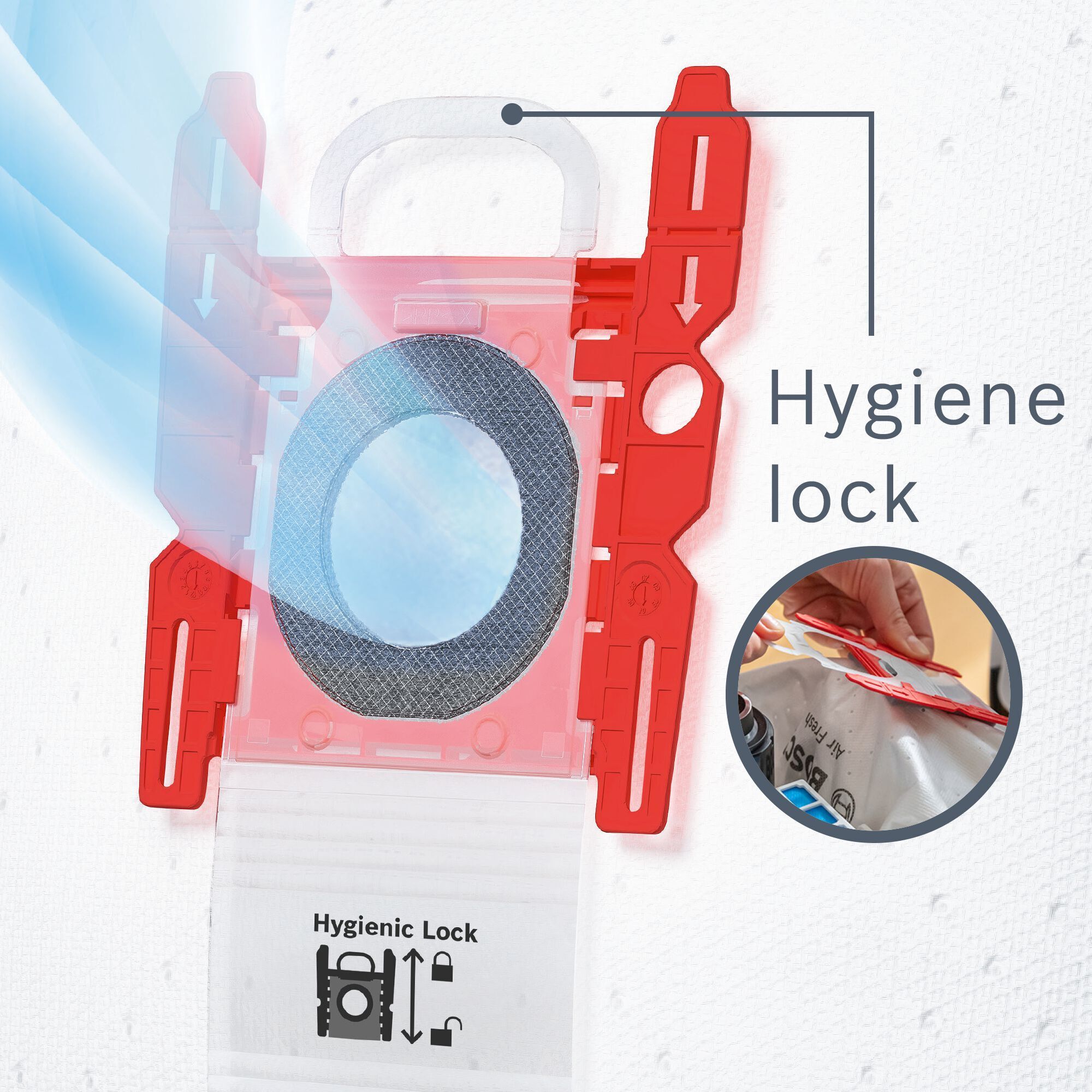 Bosch BBZ41FGALL-pölypussi, 4 kpl
