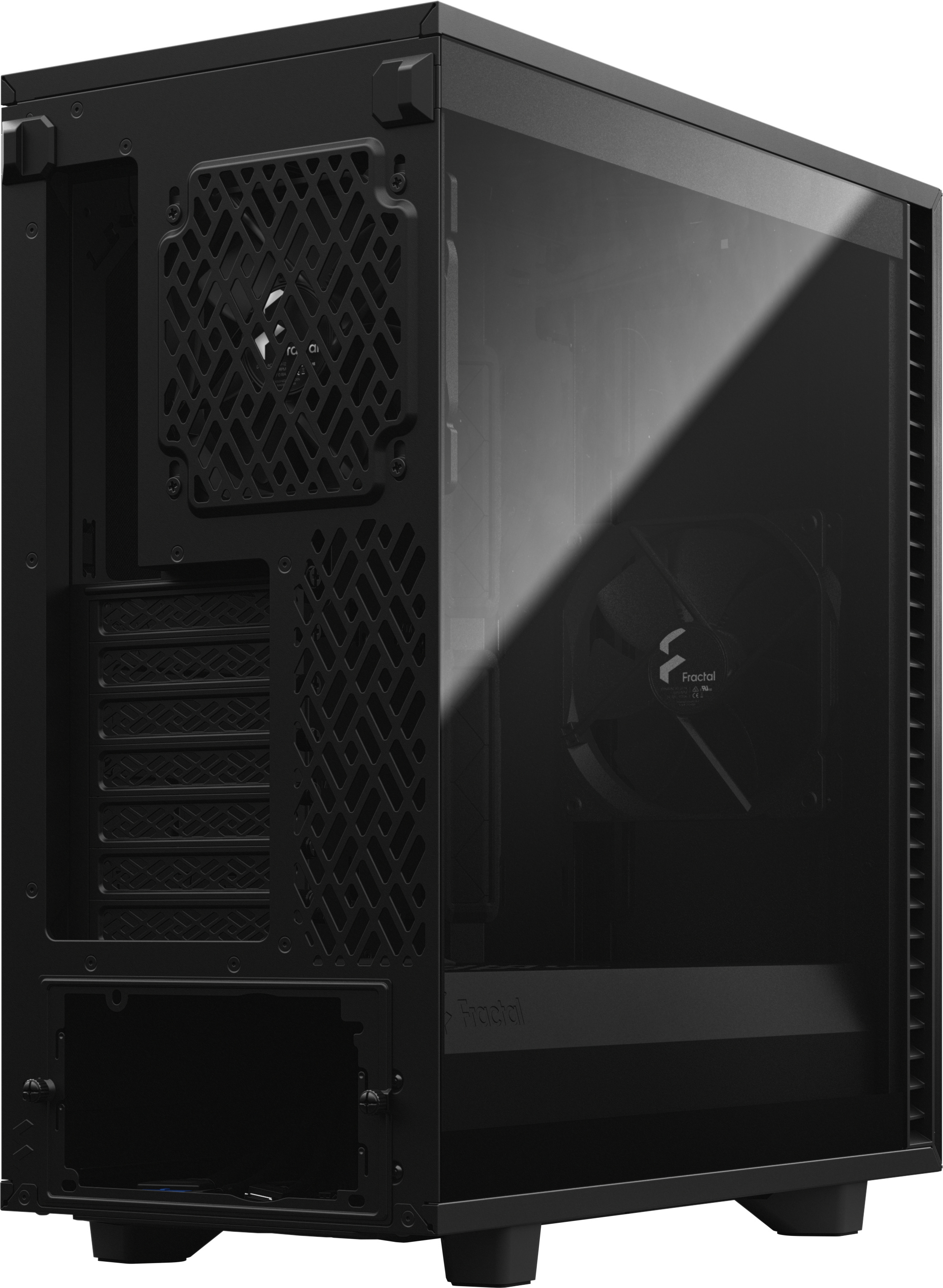 Fractal Design Define 7 Compact ATX-kotelo ikkunalla, musta