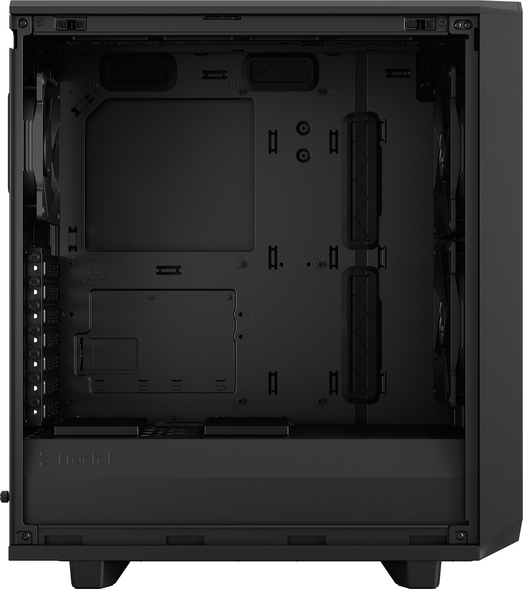 Fractal Design Meshify 2 Compact ATX-kotelo,  harmaa