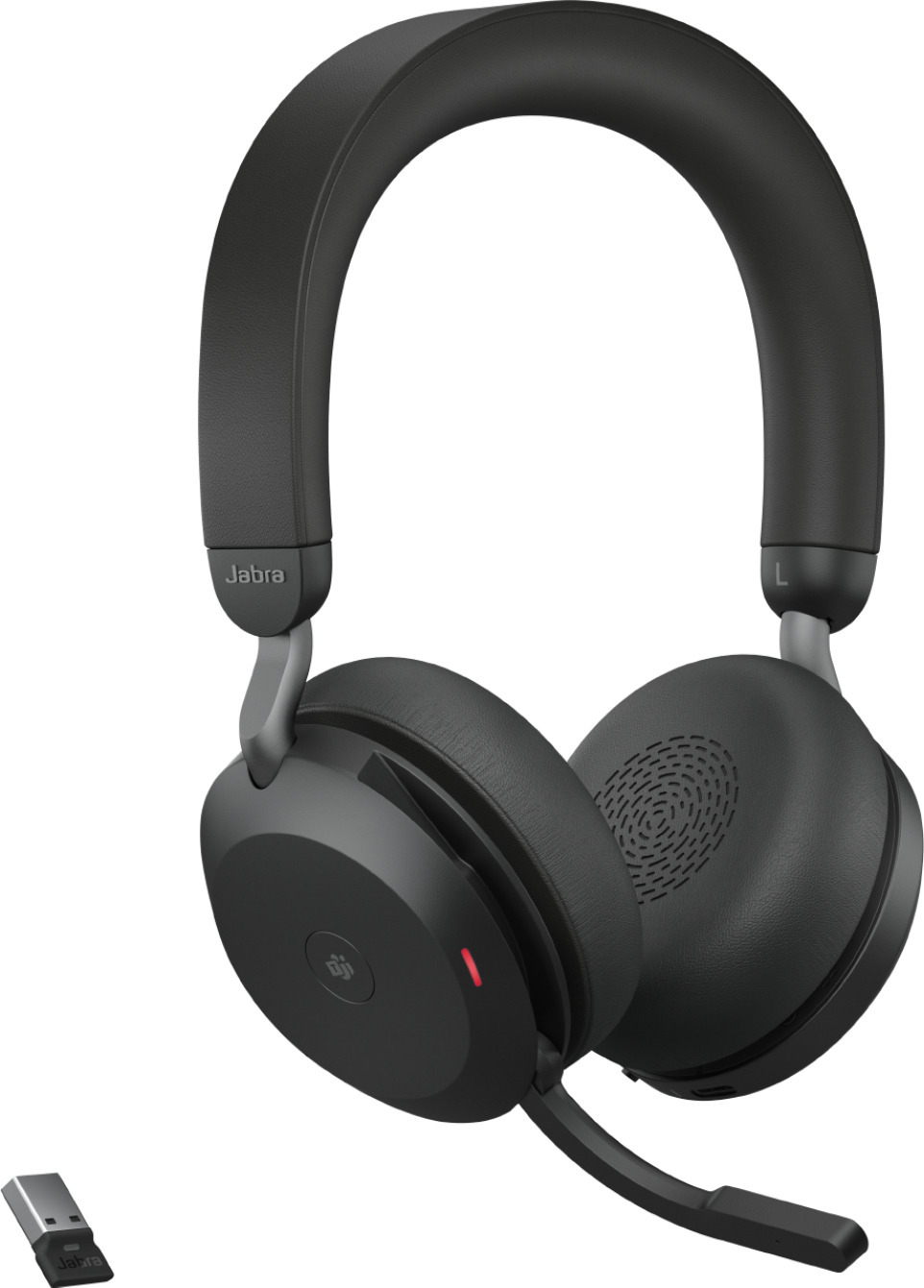 Jabra Evolve2 75 Stereo LINK380A -langaton headset + telakka, MS, musta