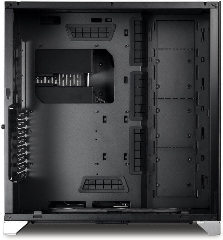 Lian Li O11 Dynamic XL ROG Certified E-ATX-kotelo ikkunalla, hopea
