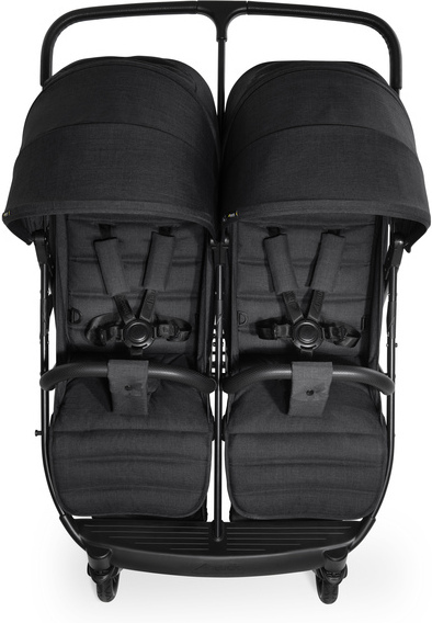 Hauck Uptown Duo -tuplarattaat, Melange Black
