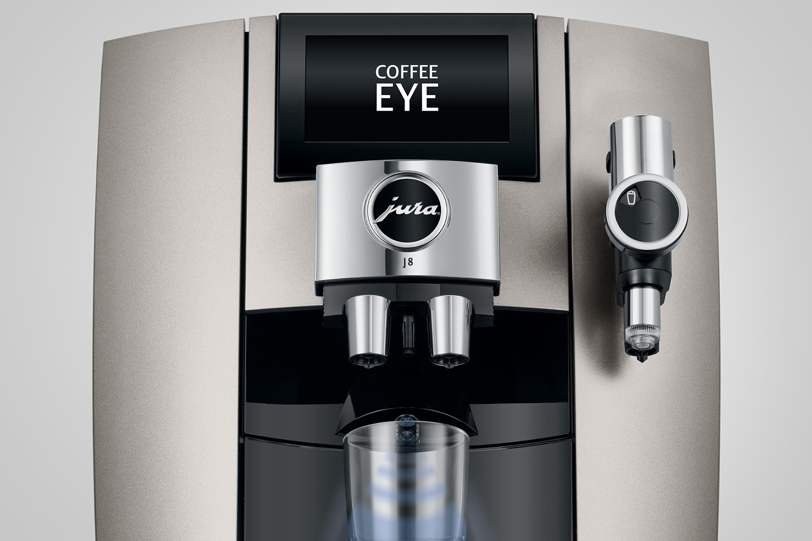 Jura J8 2022 -kahviautomaatti, hopea