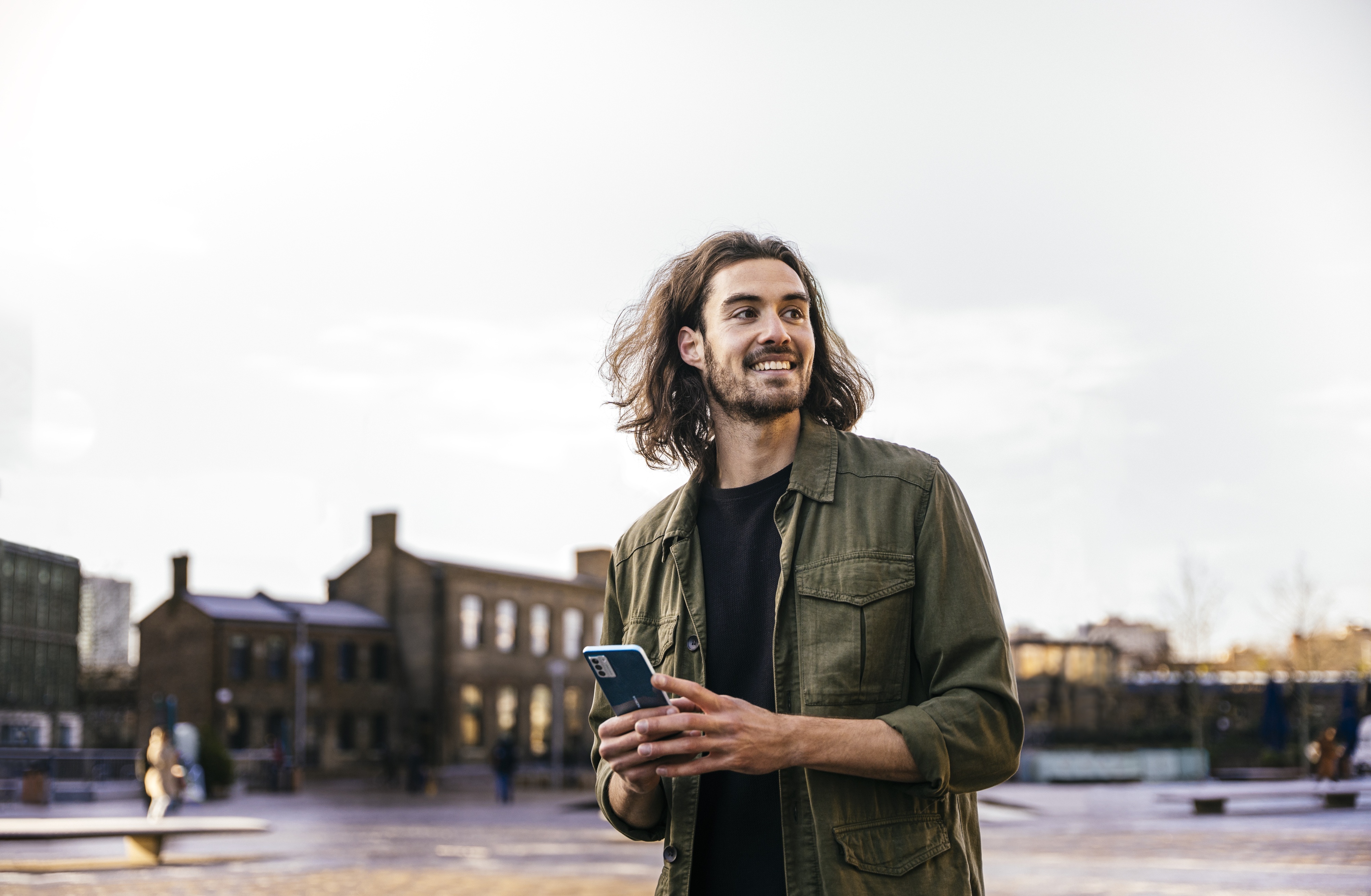 Nokia G22 -puhelin, 64/4 Gt, Dual-SIM, sininen