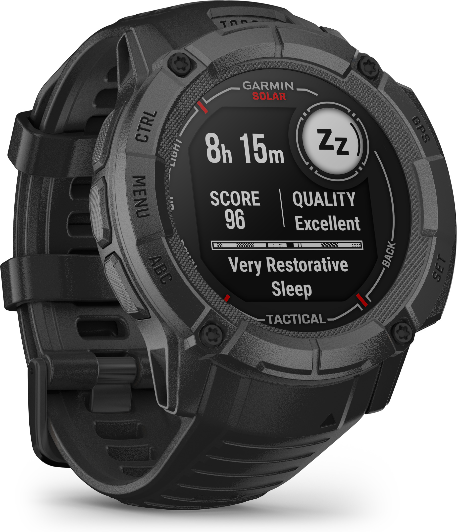 Garmin Instinct 2X Solar -GPS-älykello, Moss