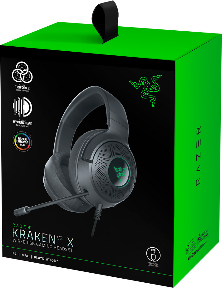 Razer Kraken V3 X -pelikuulokkeet
