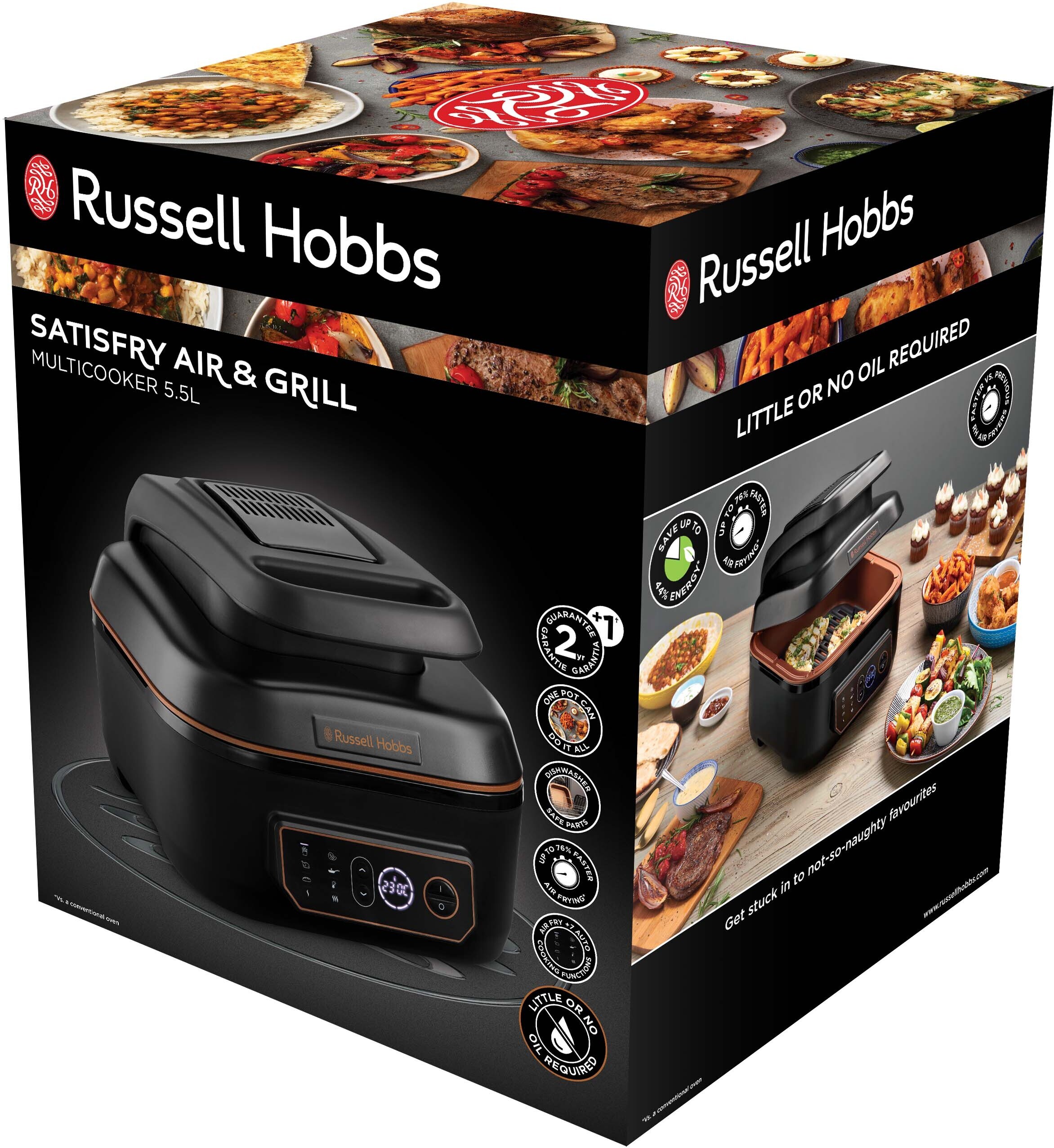 Russell Hobbs Satisfry Air & Grill monitoimi airfryer 7 Russell Hobbs Satisfry Air & Grill monitoimi airfryer - Image 7
