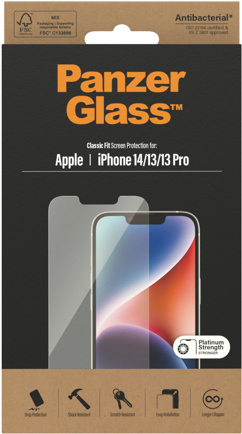 PanzerGlass-panssarilasi, iPhone 14 / 13 / 13 Pro