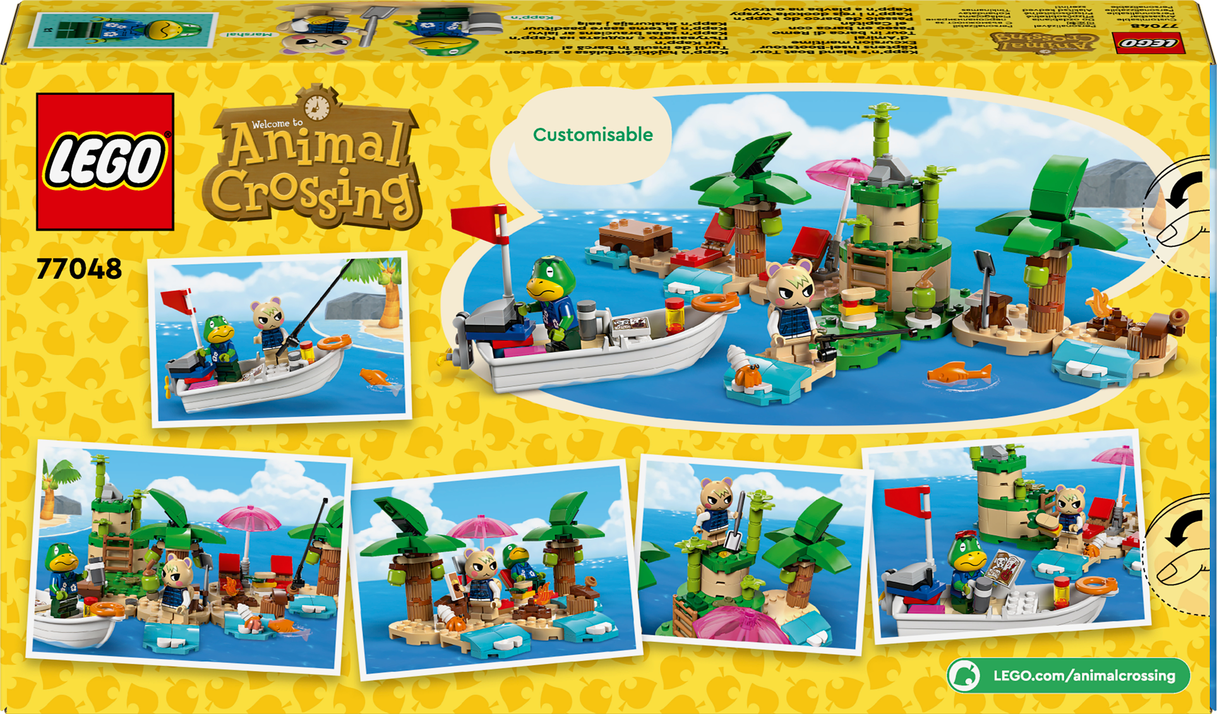 LEGO Animal Crossing 77048  - Kapp'n veneretkellä saarelle