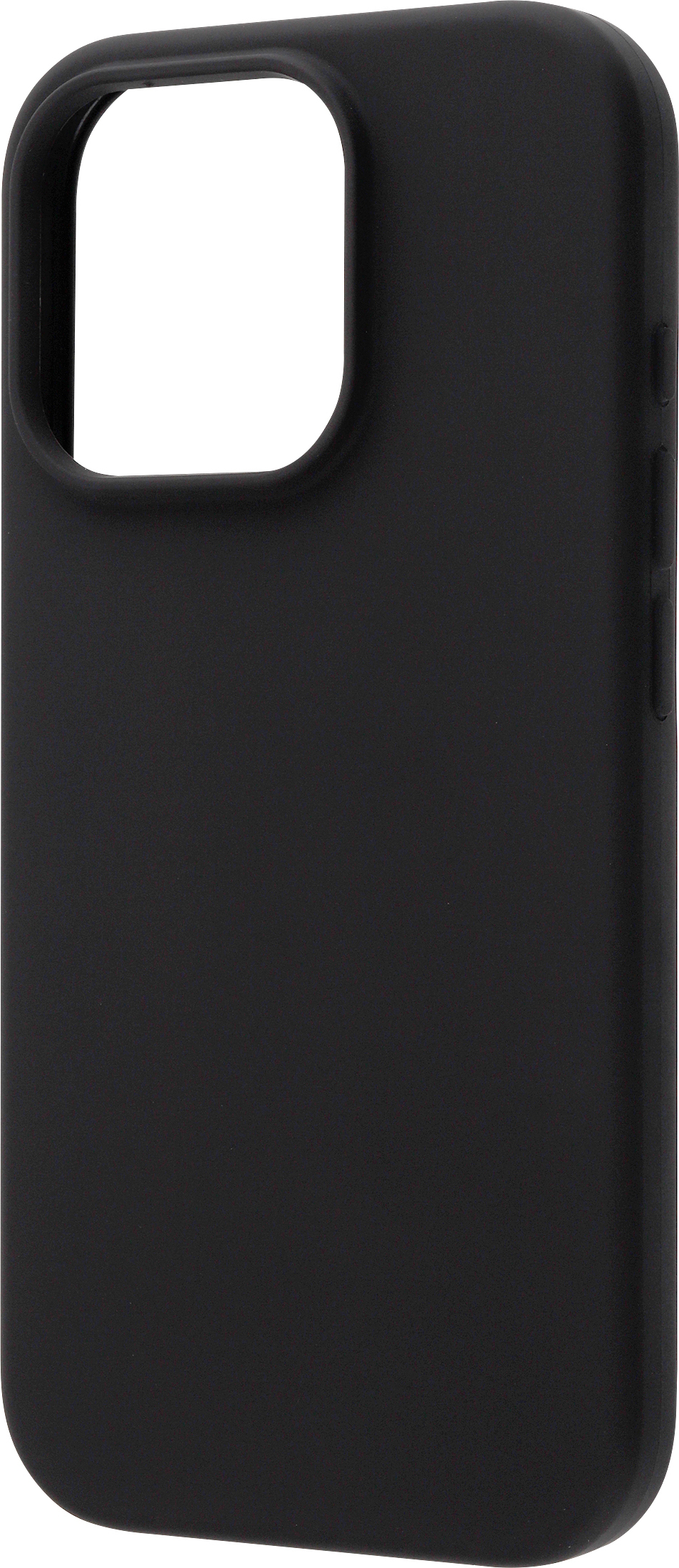 FoneKit MagSafe-yhteensopiva Liquid Silicone -suojakuori, iPhone 16 Pro, musta