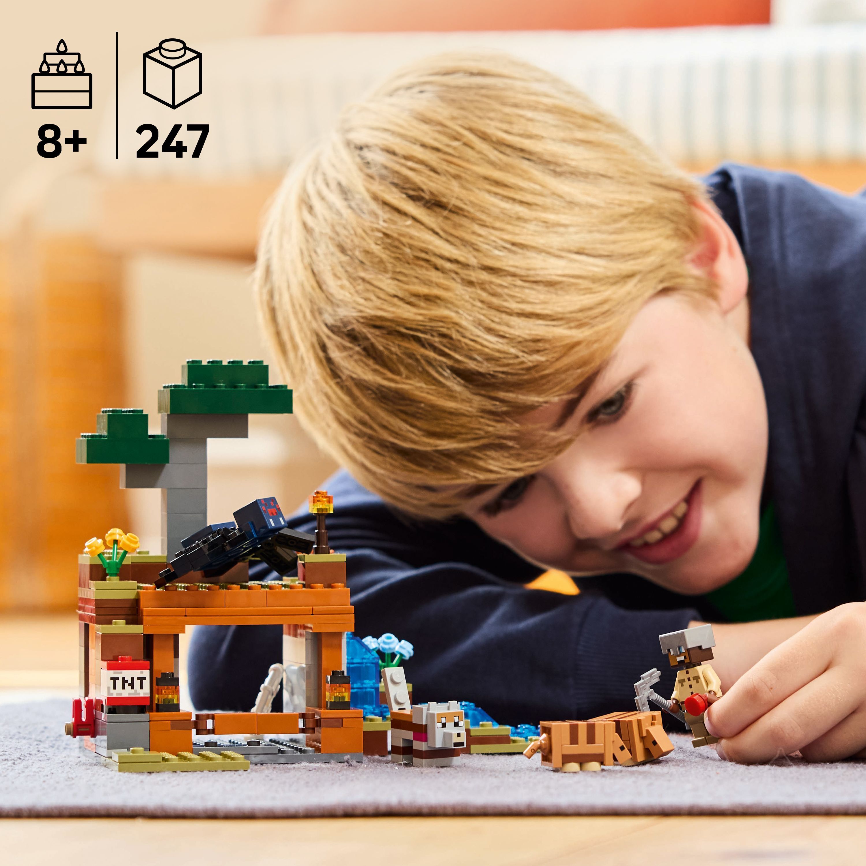 LEGO Minecraft 21269 – Vyötiäisen kaivos