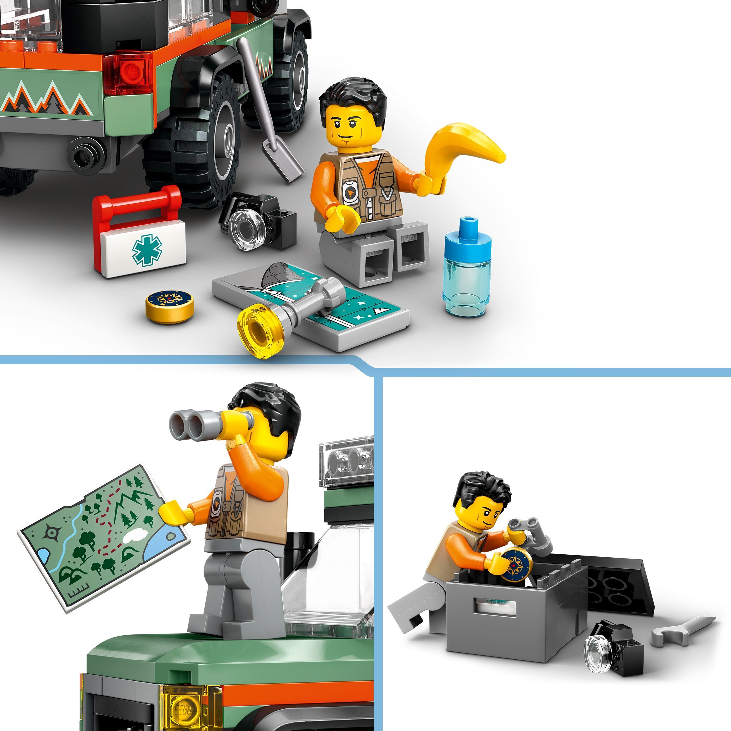 LEGO City 60447 – Nelivetoinen vuoristomaastoauto