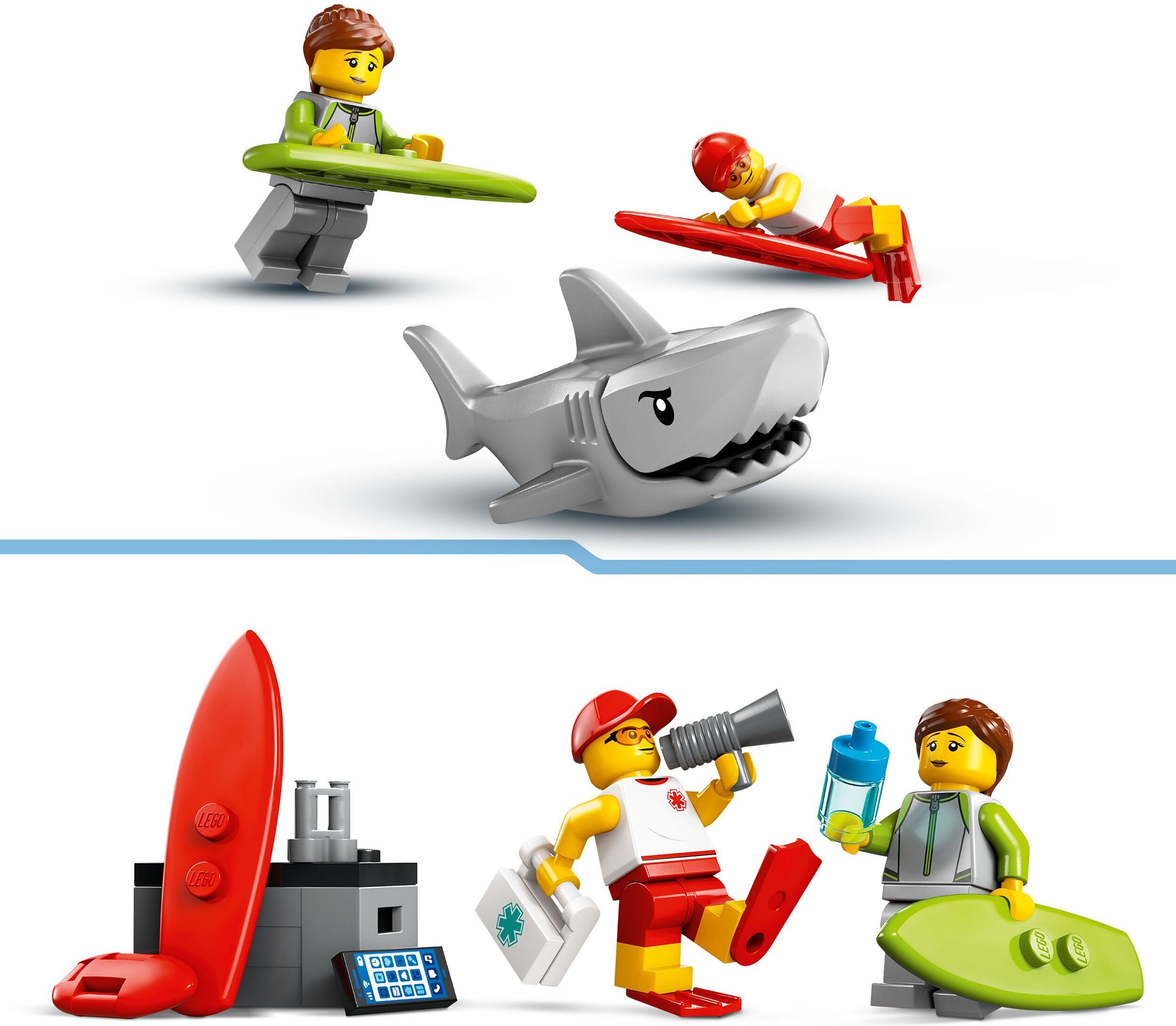 LEGO City 60453 – Rantavahdin pelastusauto