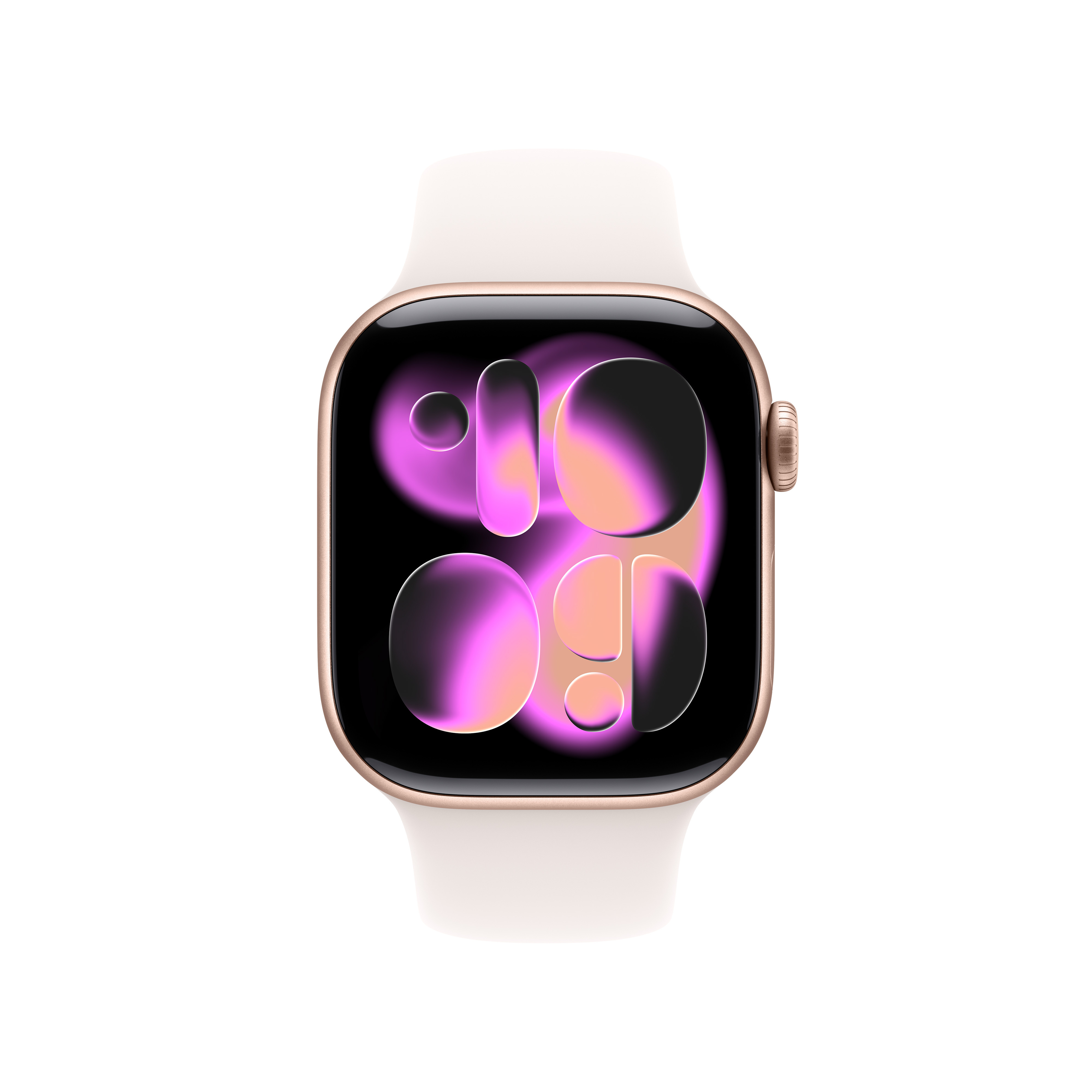 Apple Watch SE 3 (GPS) 44 mm keskiyö alumiinikuori ja keskiyö urheiluranneke, M/L