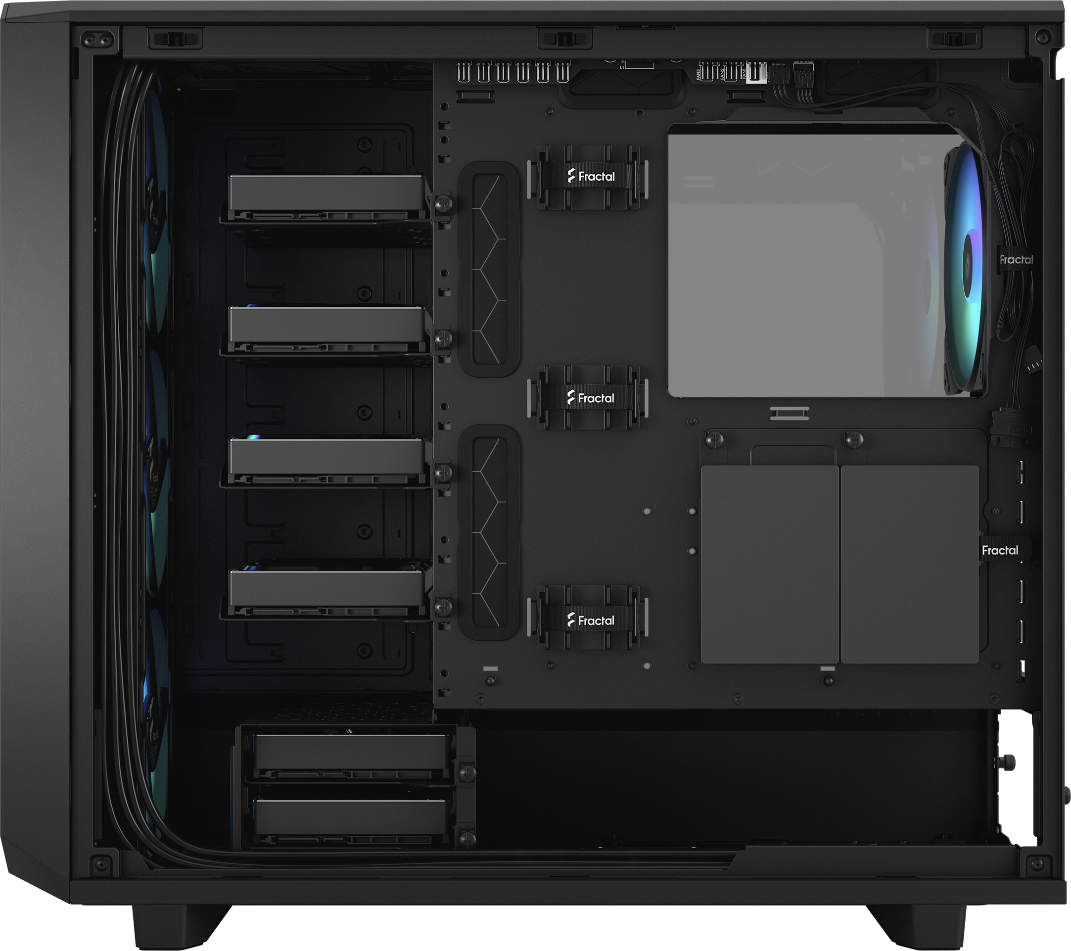 Fractal Design Meshify 2 RGB ATX-kotelo, musta