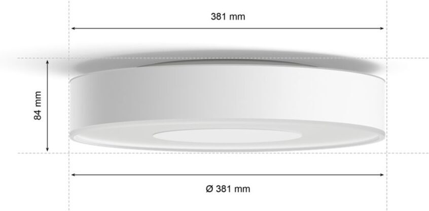 Philips Hue Xamento M -älykattovalaisin, valkoinen