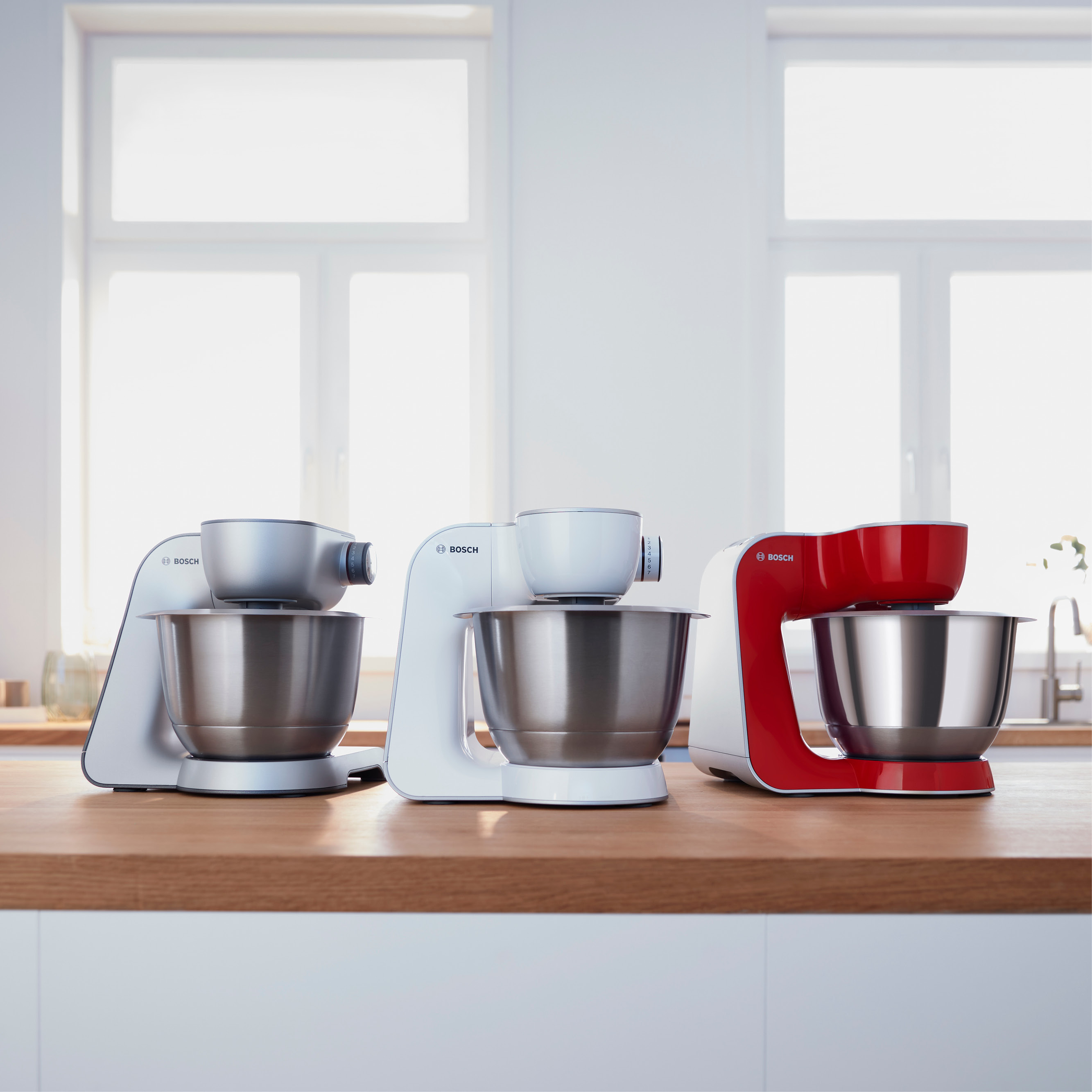 Bosch MUM58L20 Serie 4 -yleiskone, harmaa