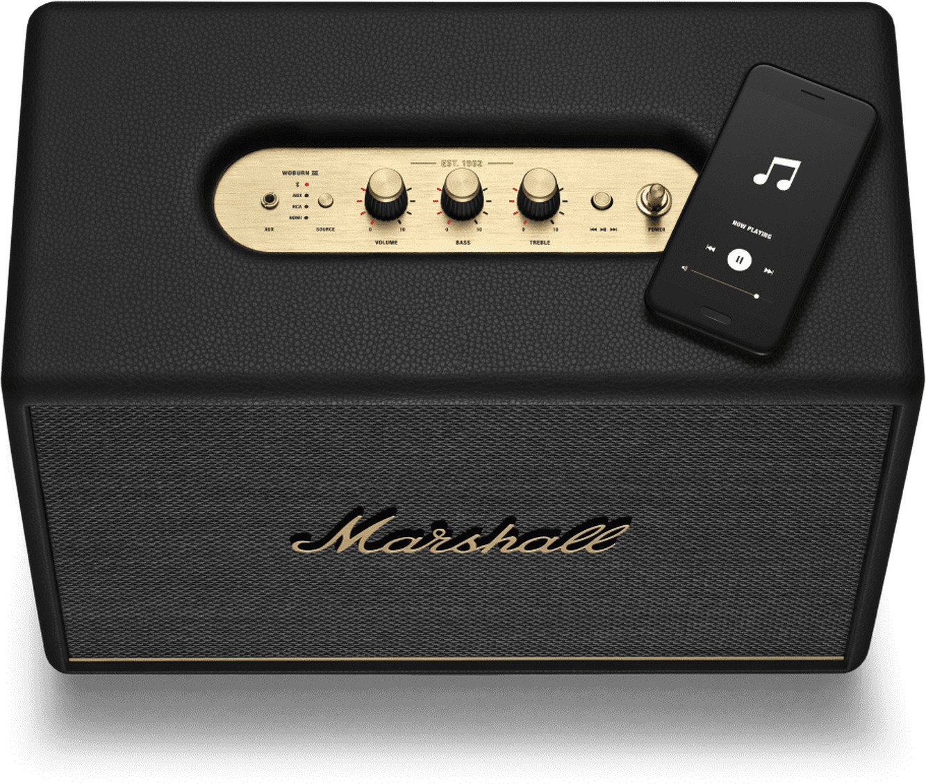 Marshall Woburn III -Bluetooth-kaiutin, musta